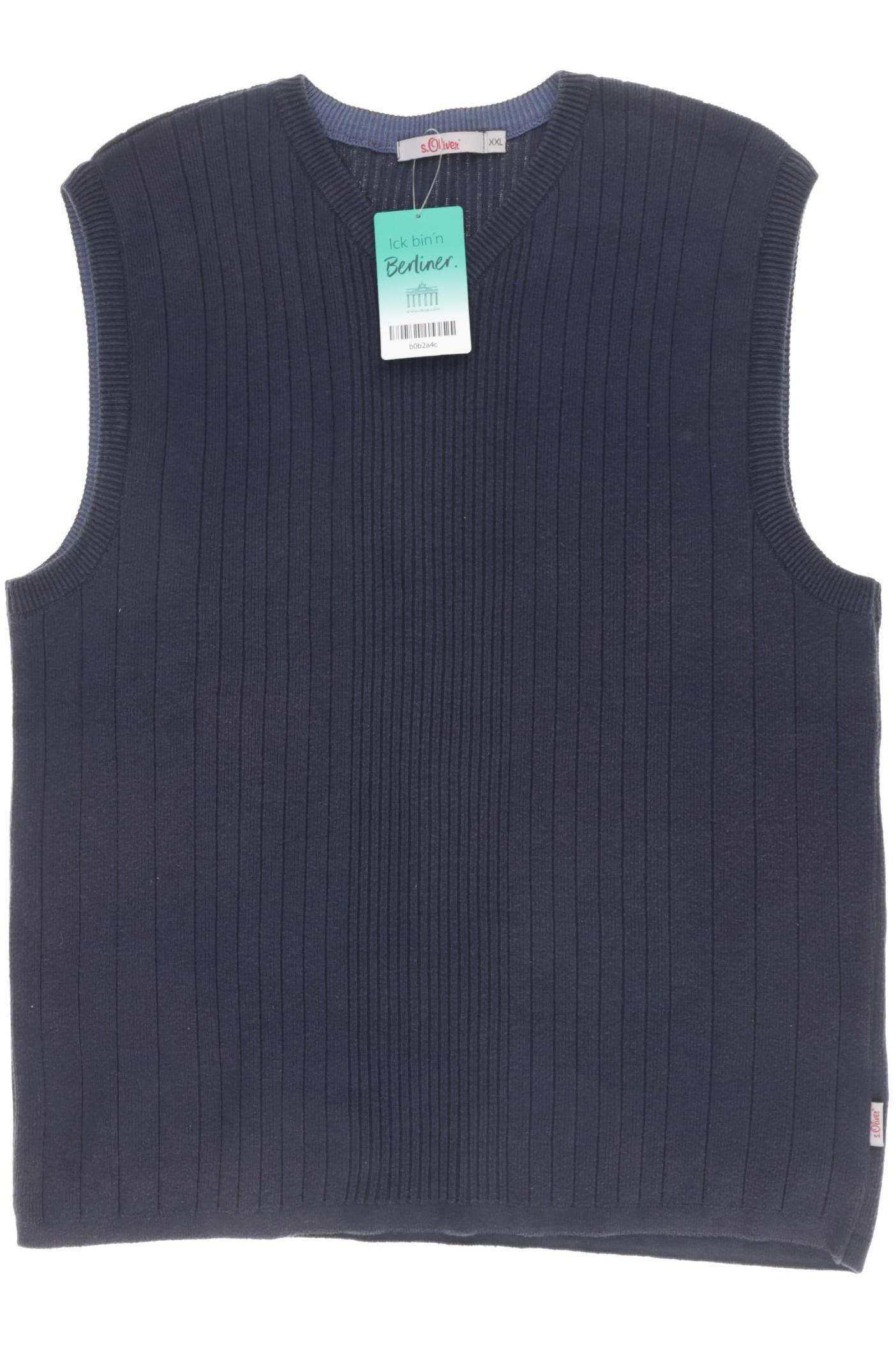 

s.Oliver Herren Pullover, blau, Gr.