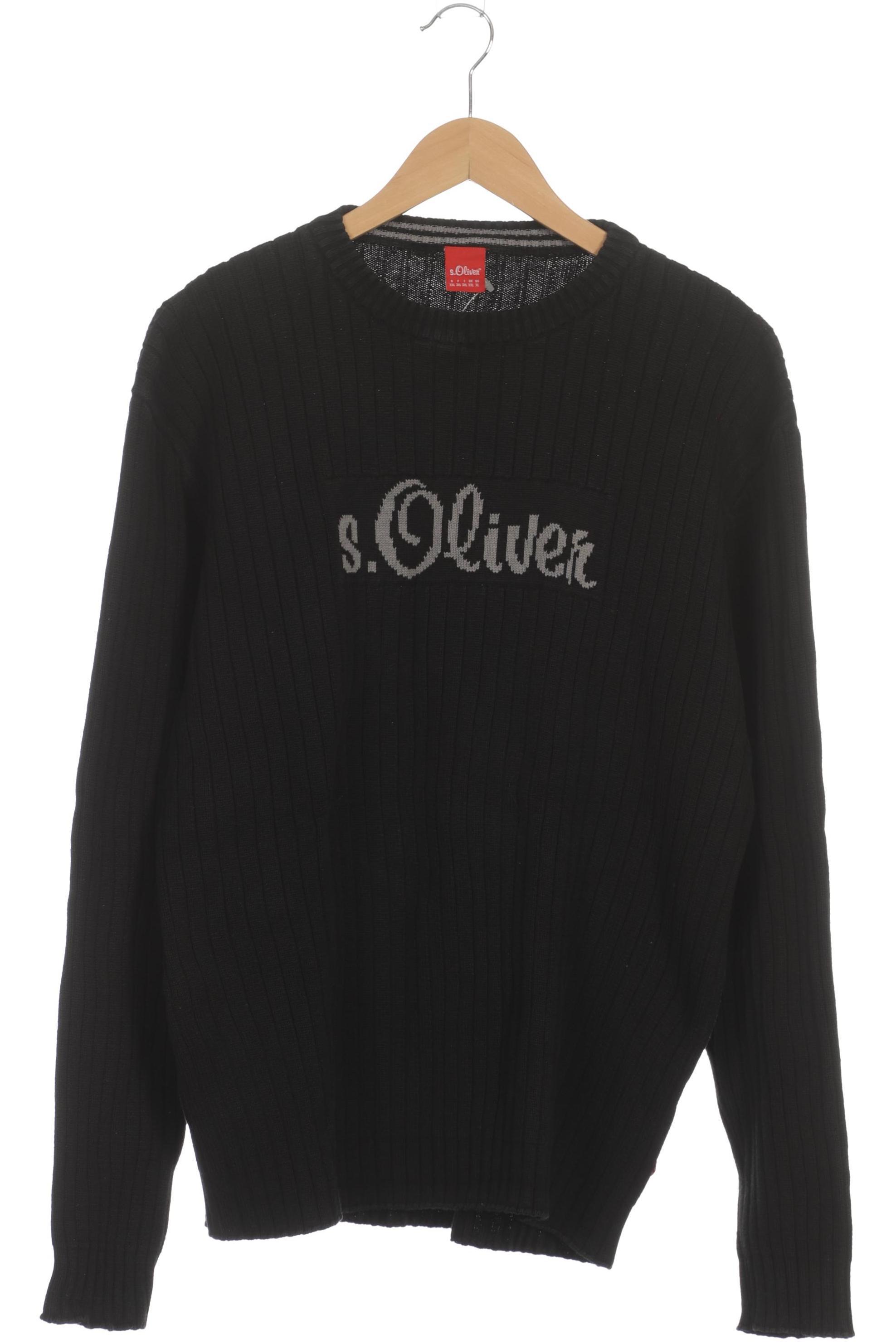 

s.Oliver Herren Pullover, schwarz, Gr.