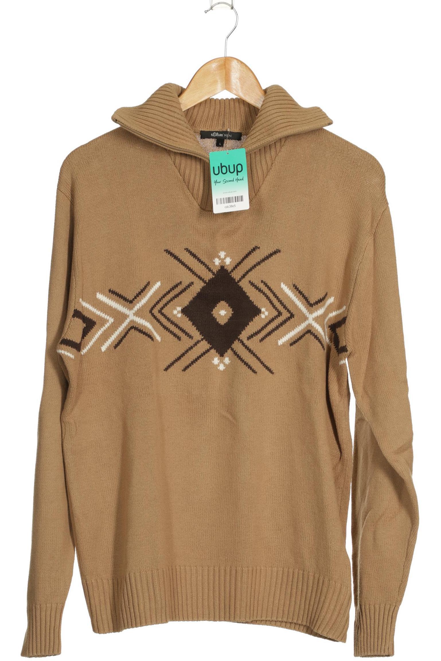 

s.Oliver Herren Pullover, braun, Gr.