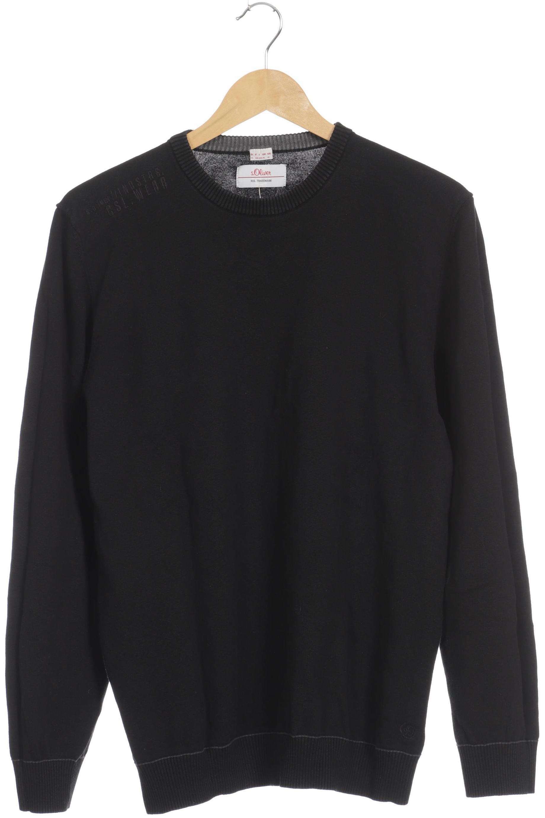 

s.Oliver Herren Pullover, schwarz, Gr.