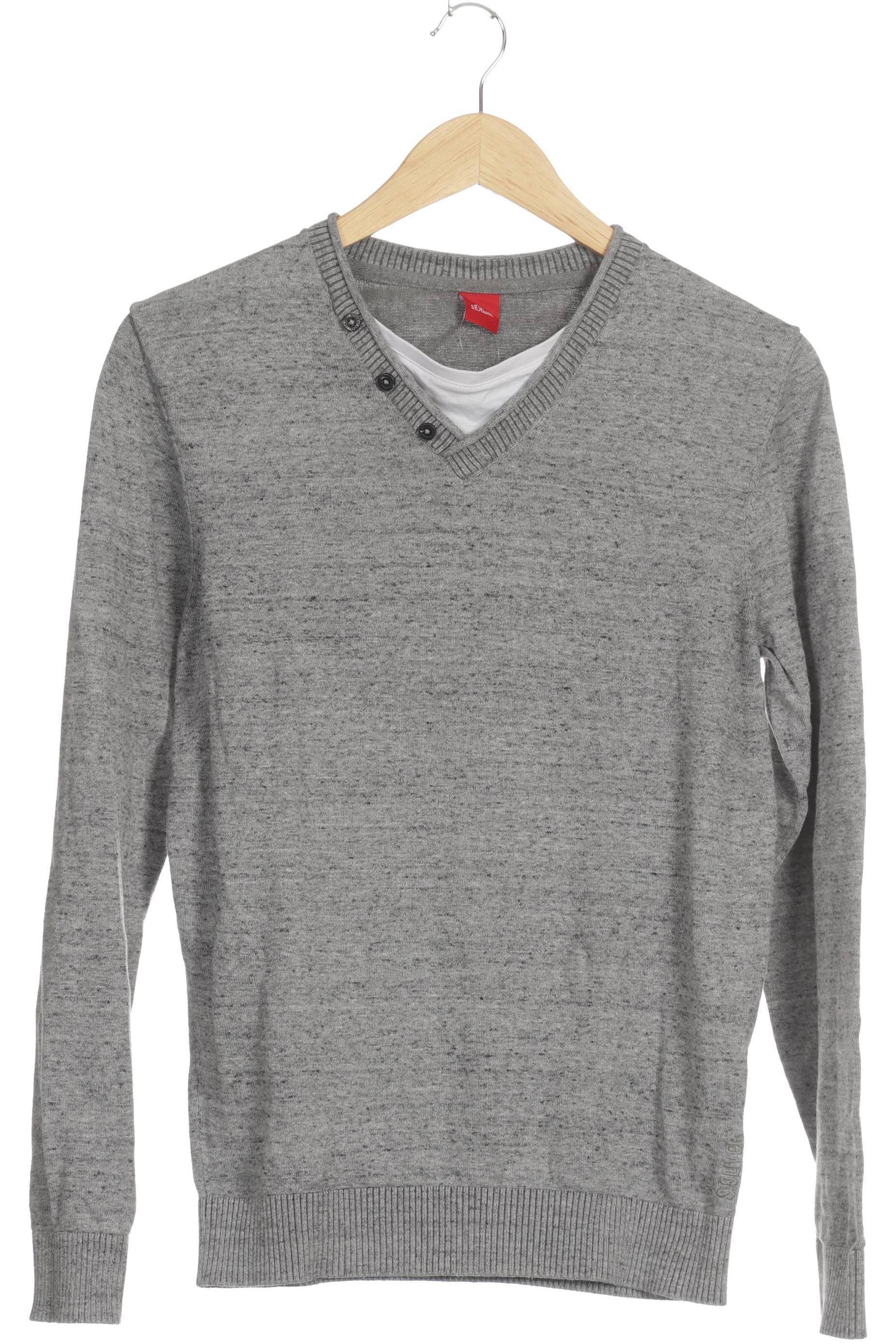 

s.Oliver Herren Pullover, grau, Gr.