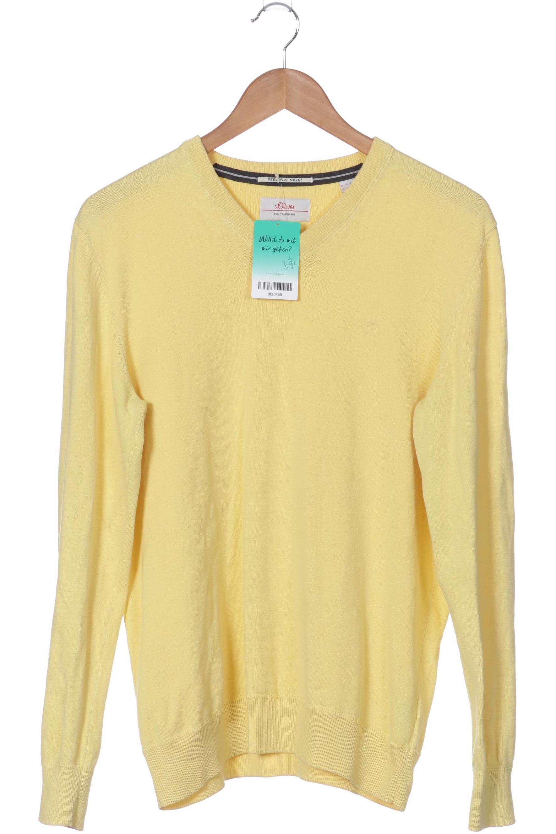 

s.Oliver Herren Pullover, gelb, Gr.