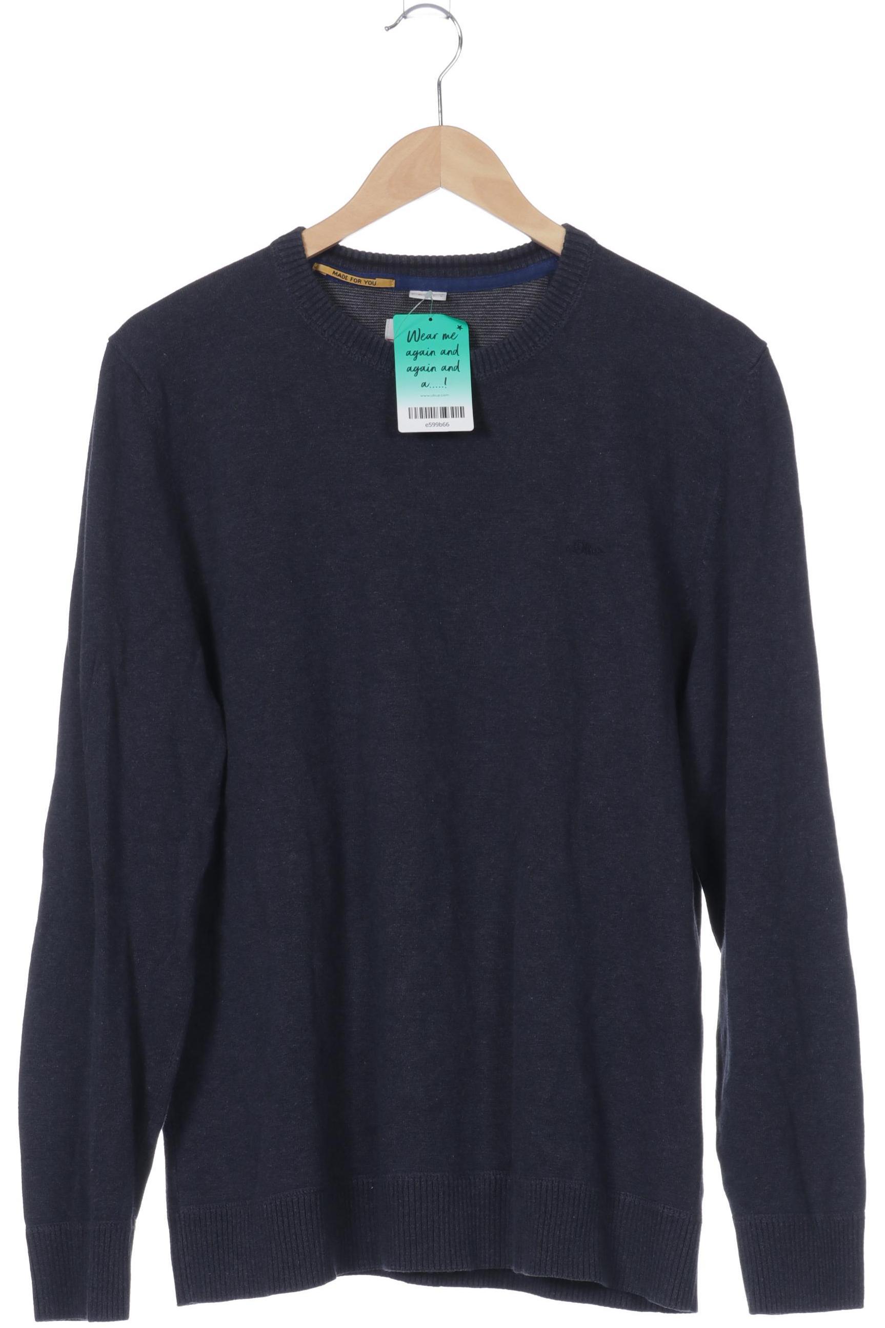 

s.Oliver Herren Pullover, blau, Gr.