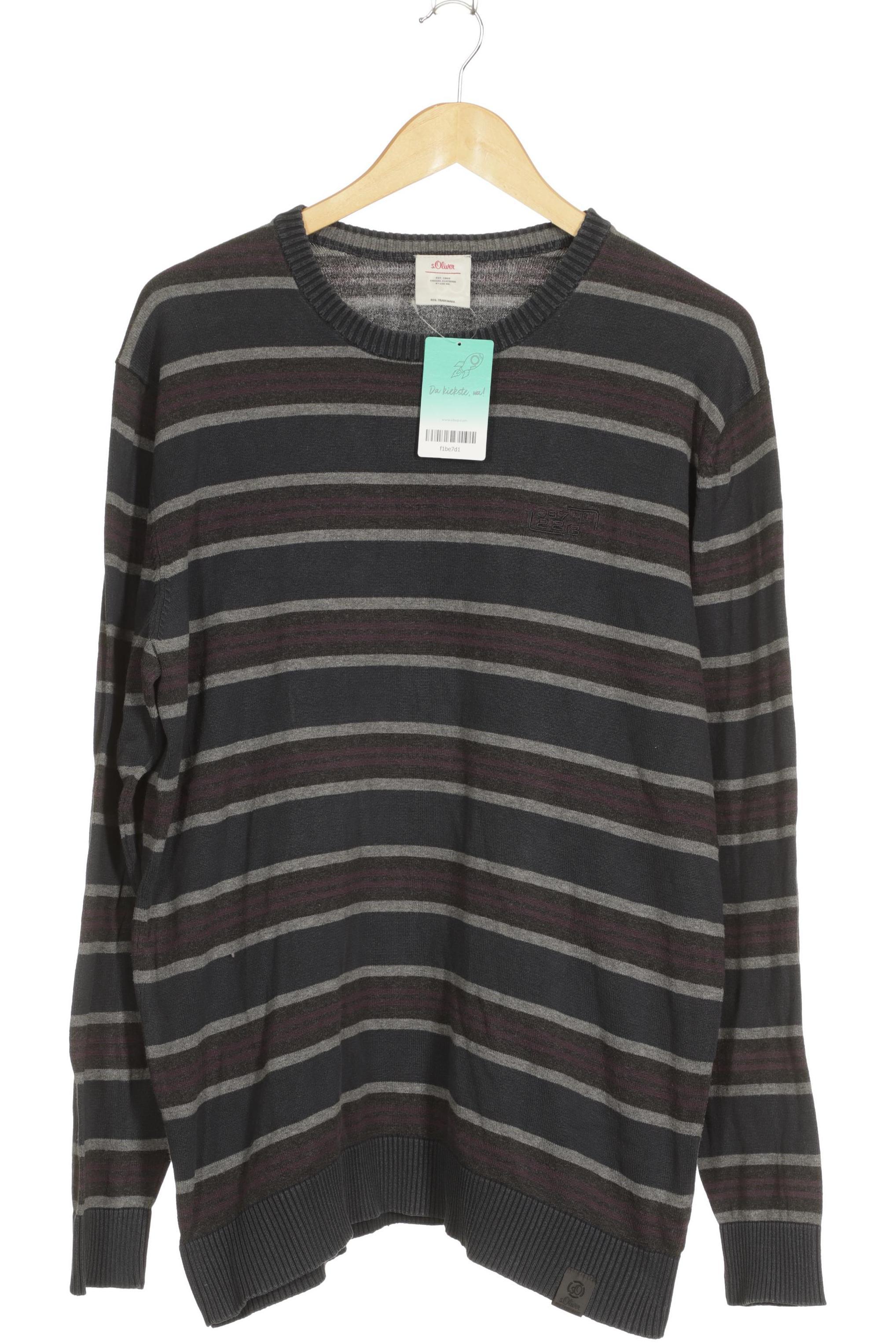 

s.Oliver Herren Pullover, blau, Gr.