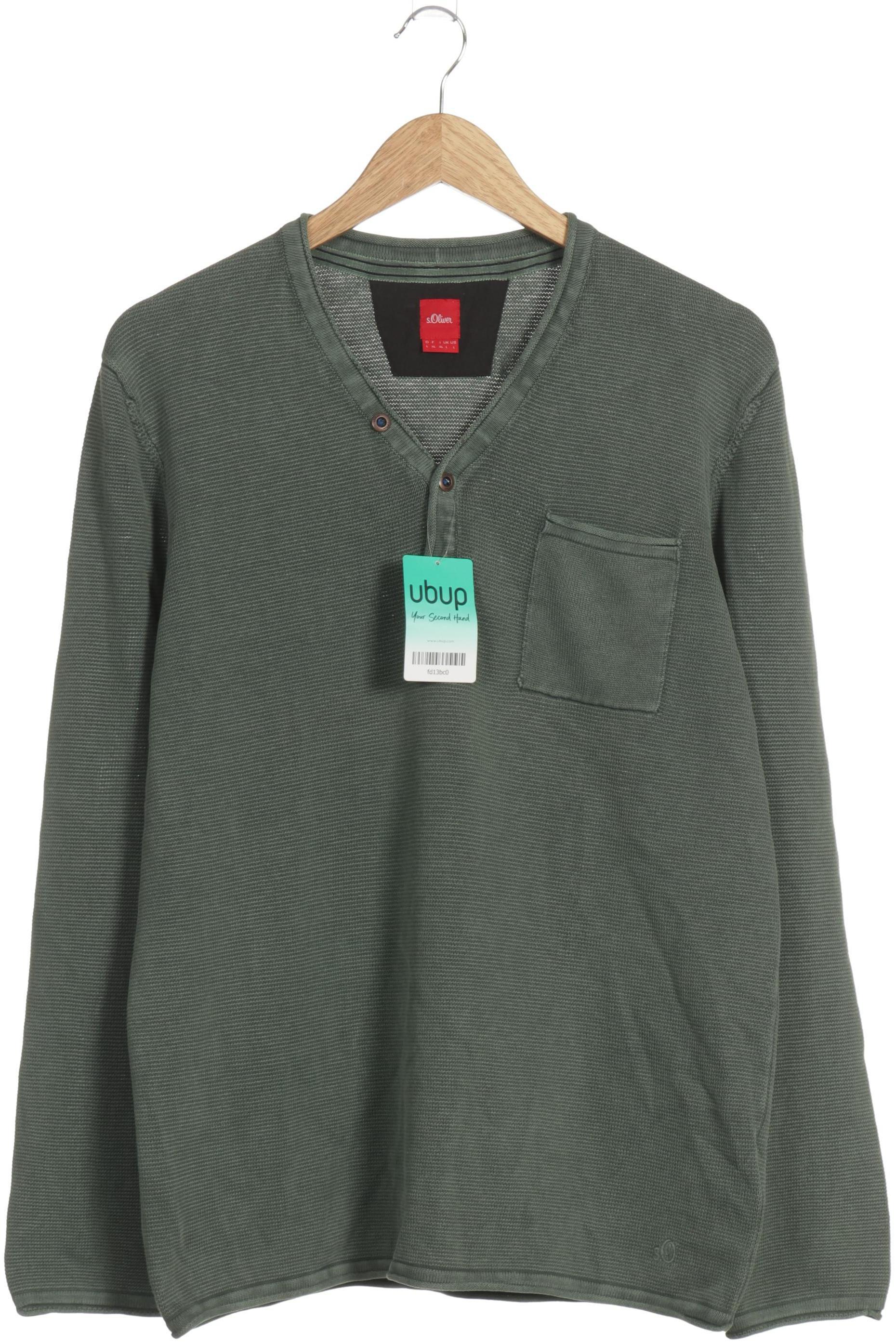 

s.Oliver Herren Pullover, grün, Gr.
