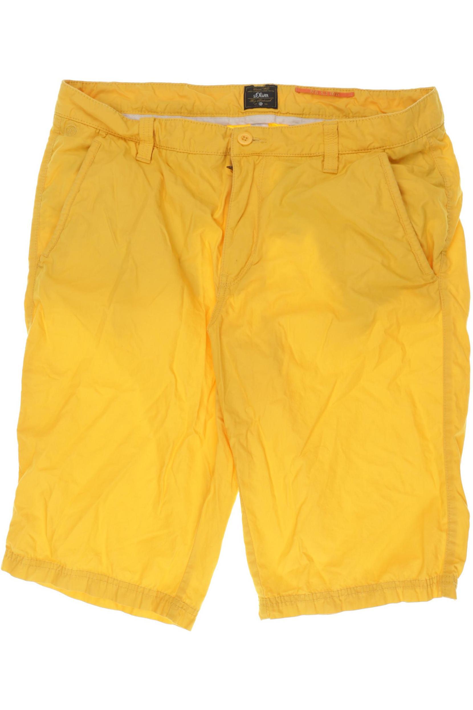 

s.Oliver Herren Shorts, gelb, Gr. 34