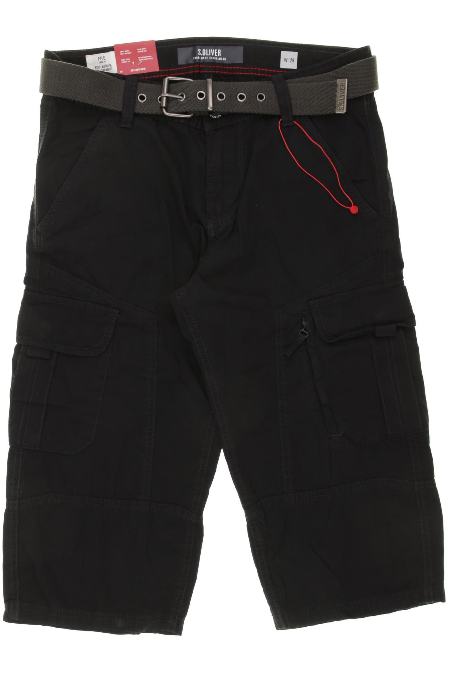 

s.Oliver Herren Shorts, schwarz, Gr. 29