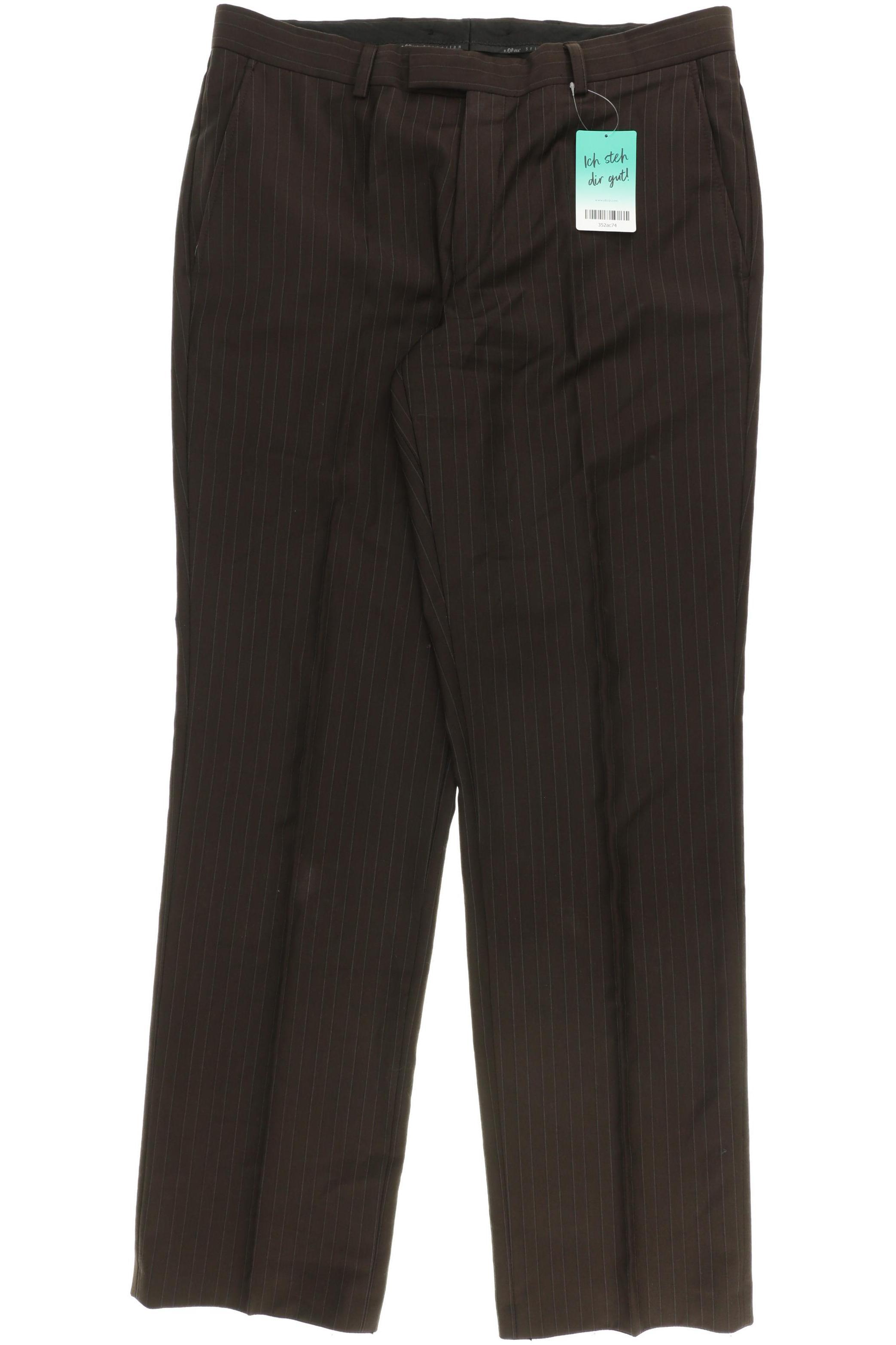 

s.Oliver Herren Stoffhose, braun, Gr. 50