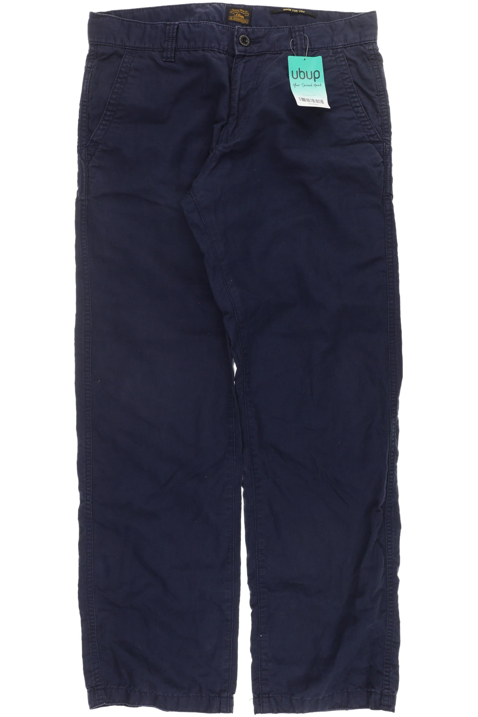 

s.Oliver Herren Stoffhose, blau, Gr. 33