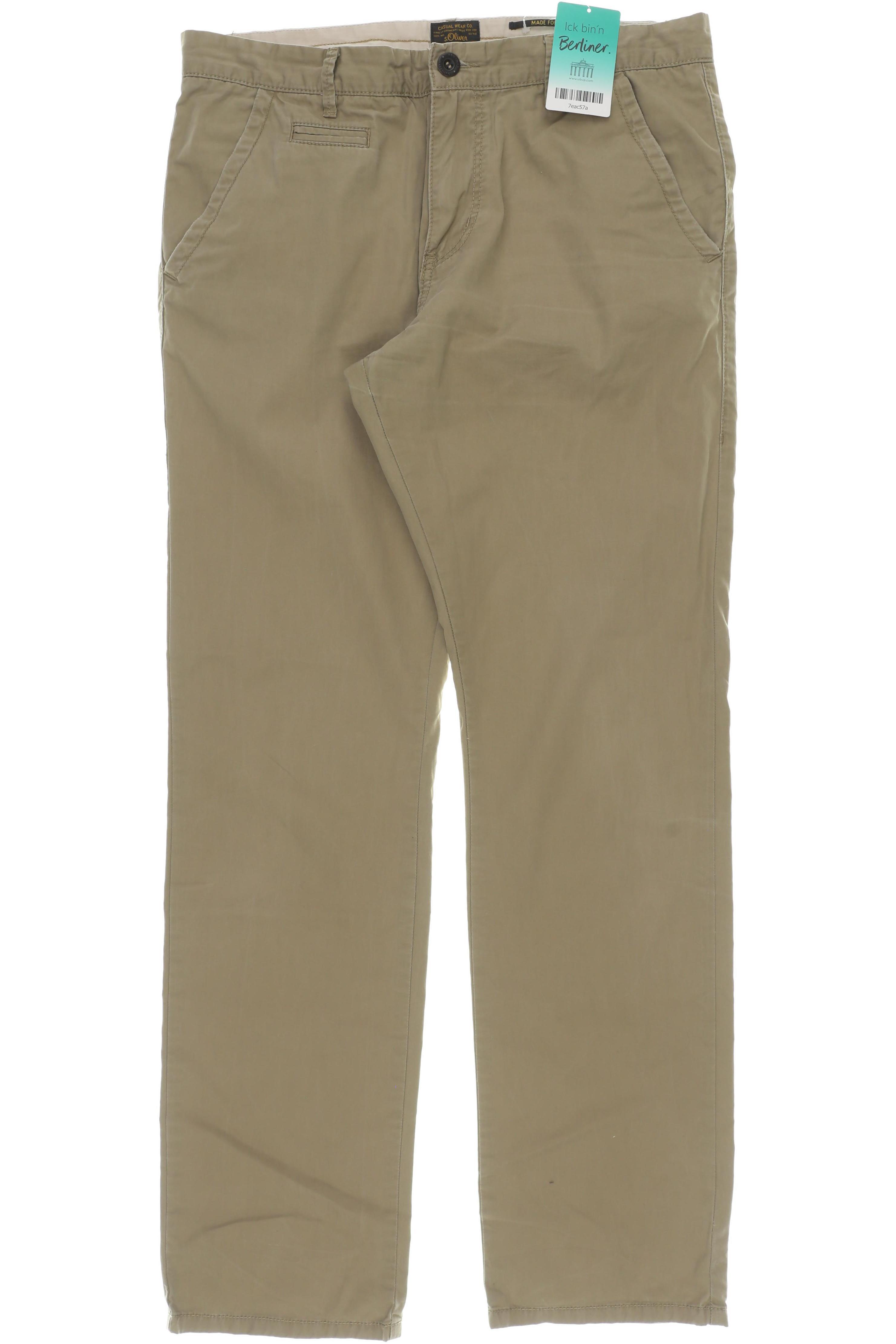 Thumbnail - s.Oliver Herren Stoffhose, grün, Gr. 32