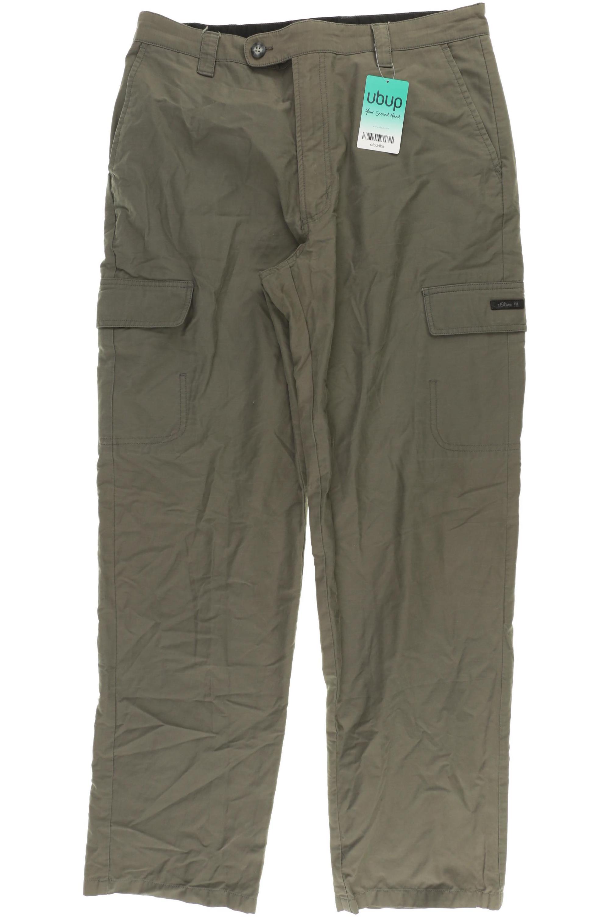 

s.Oliver Herren Stoffhose, grün, Gr. 34