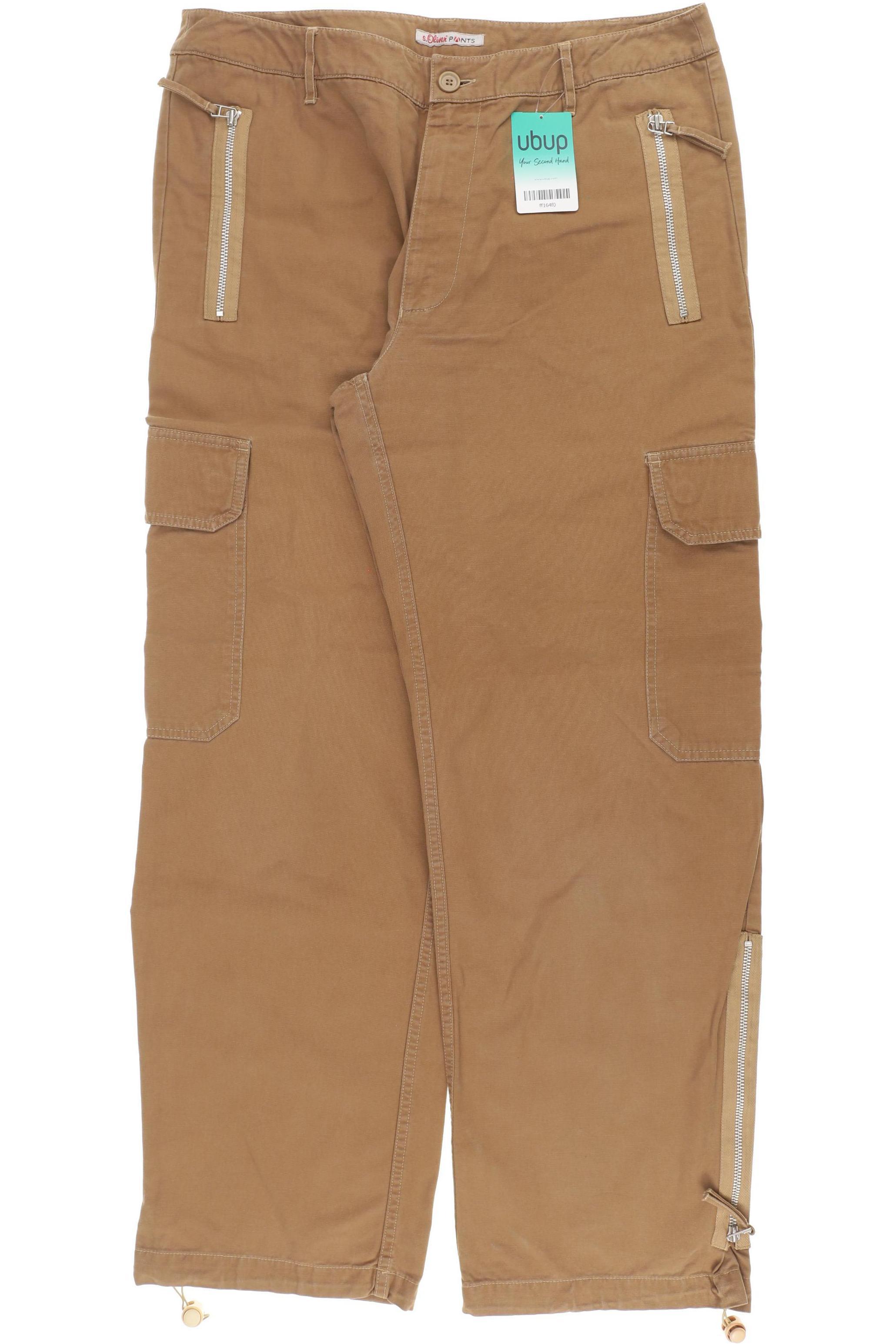 

s.Oliver Herren Stoffhose, braun, Gr. 34