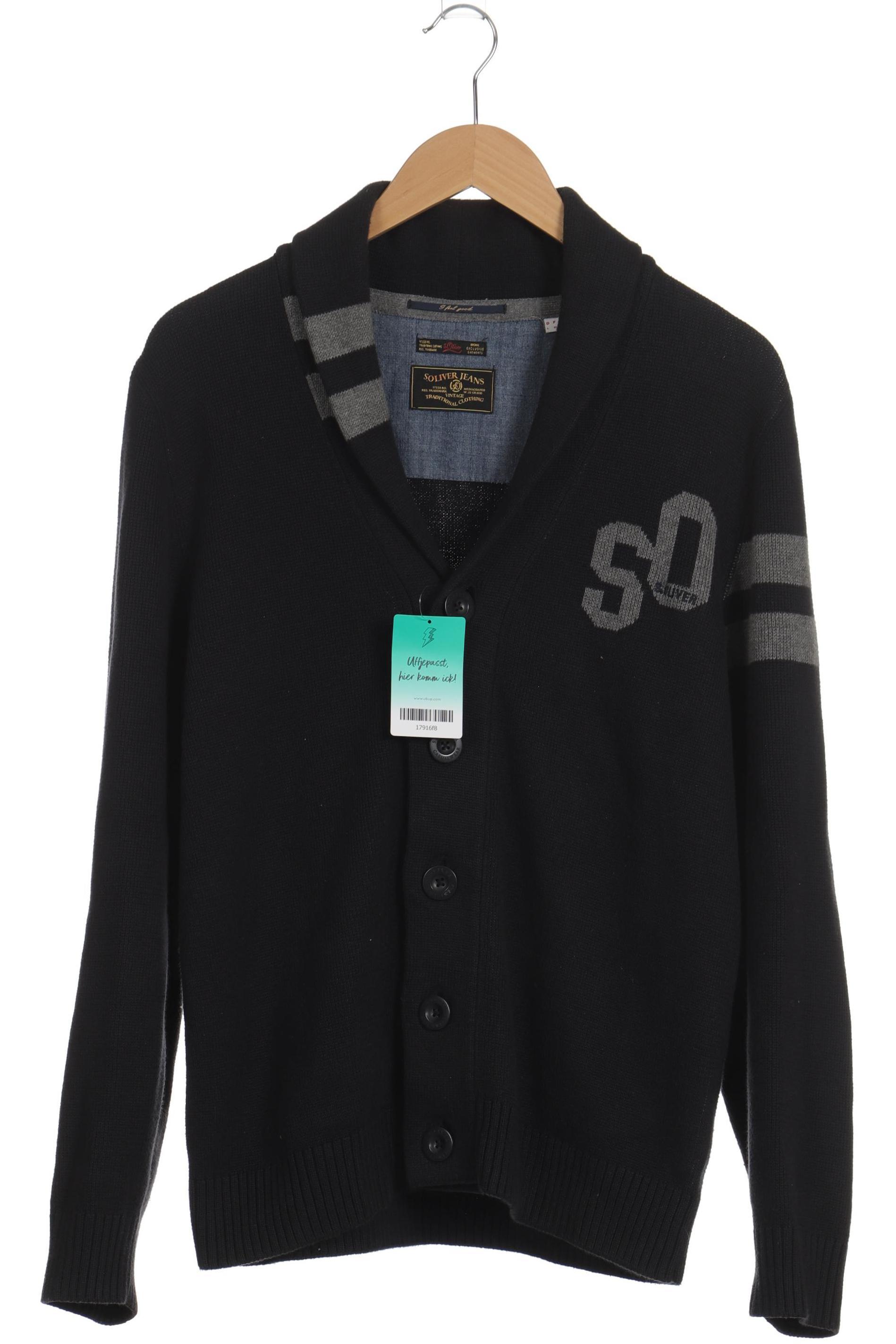 Thumbnail - s.Oliver Herren Strickjacke, blau, Gr.