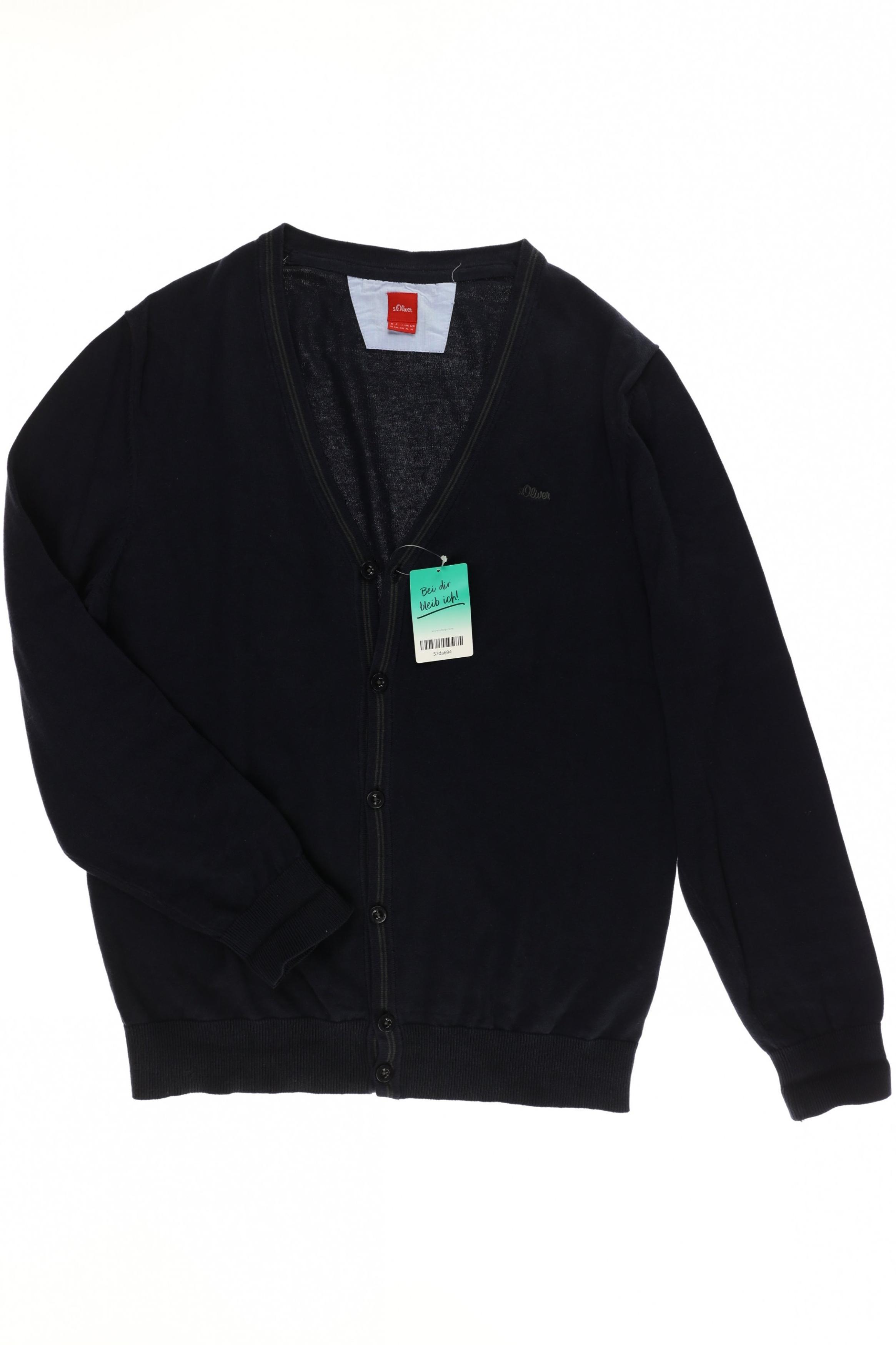 

s.Oliver Herren Strickjacke, blau, Gr.