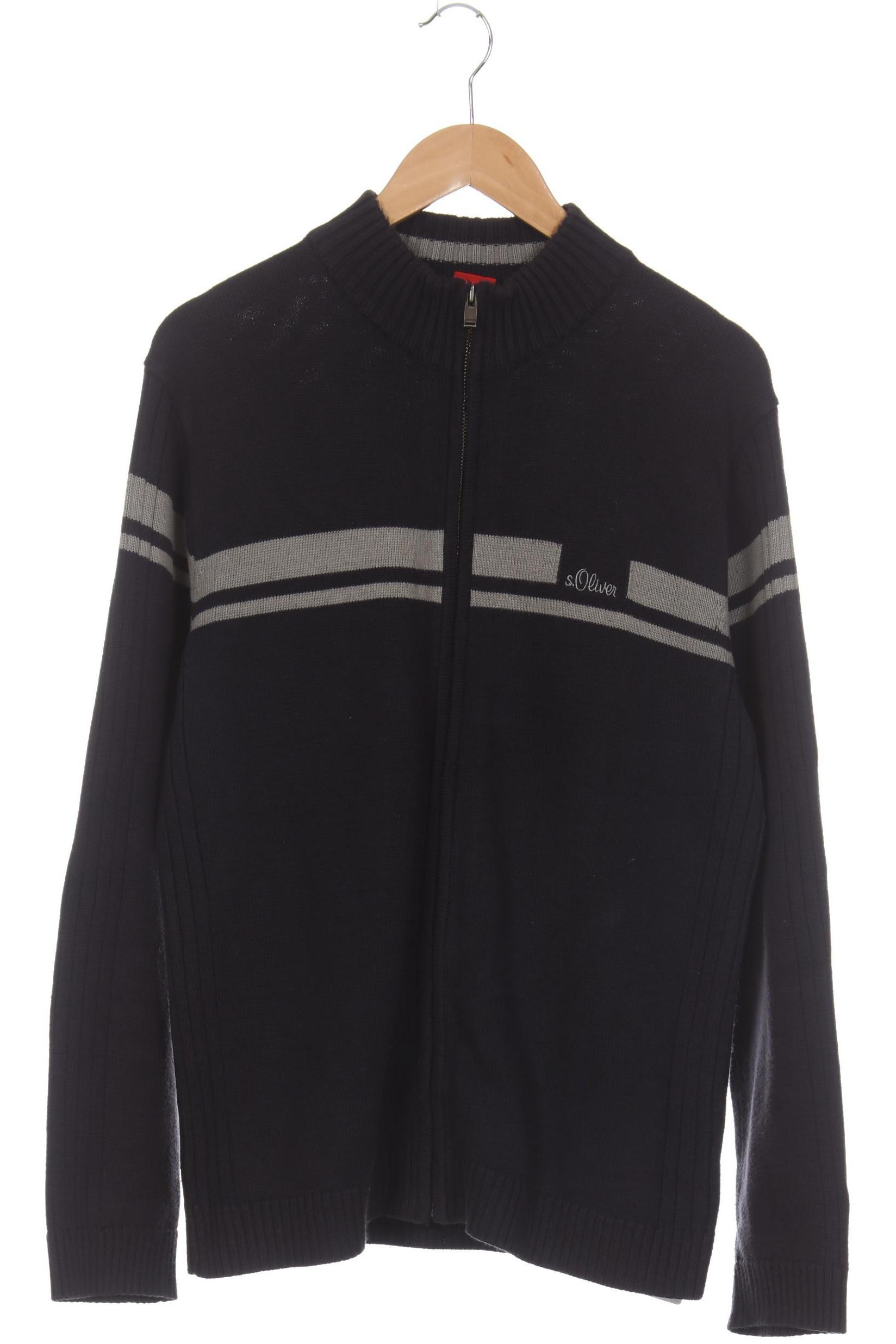 

s.Oliver Herren Strickjacke, blau, Gr.