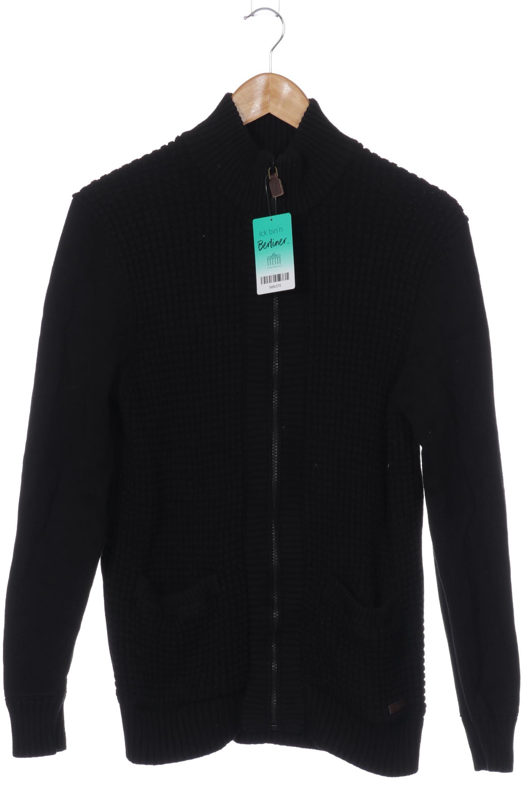 

s.Oliver Herren Strickjacke, schwarz, Gr.