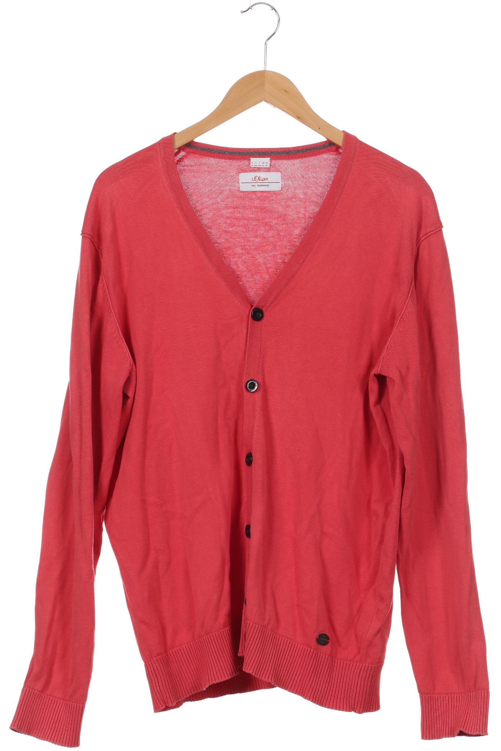 

s.Oliver Herren Strickjacke, pink, Gr.