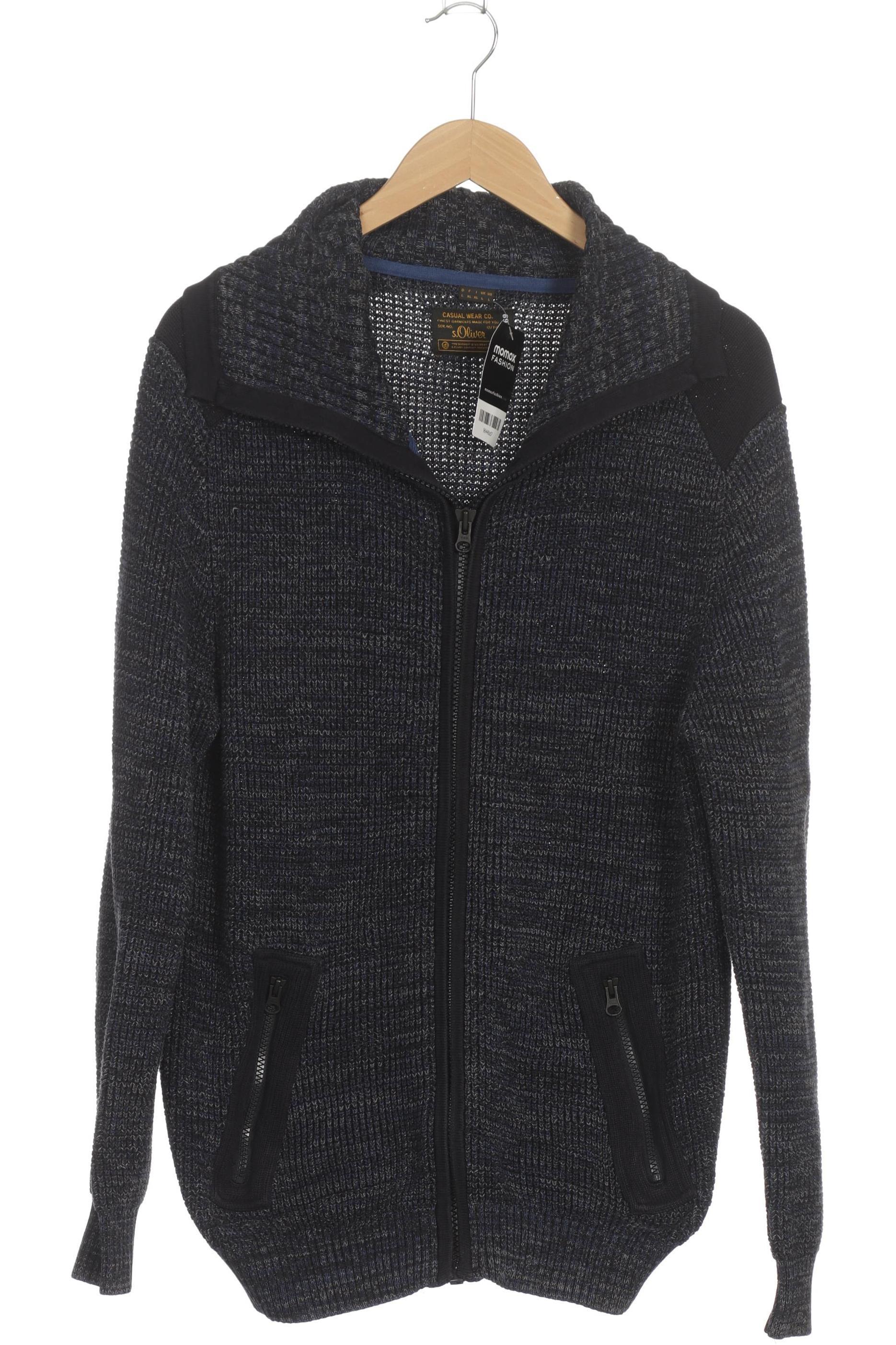Thumbnail - s.Oliver Herren Strickjacke, blau, Gr.