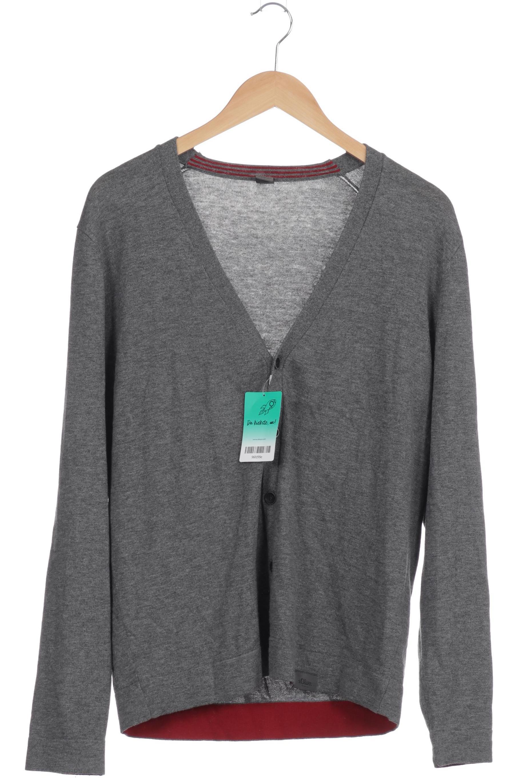

s.Oliver Herren Strickjacke, grau, Gr.