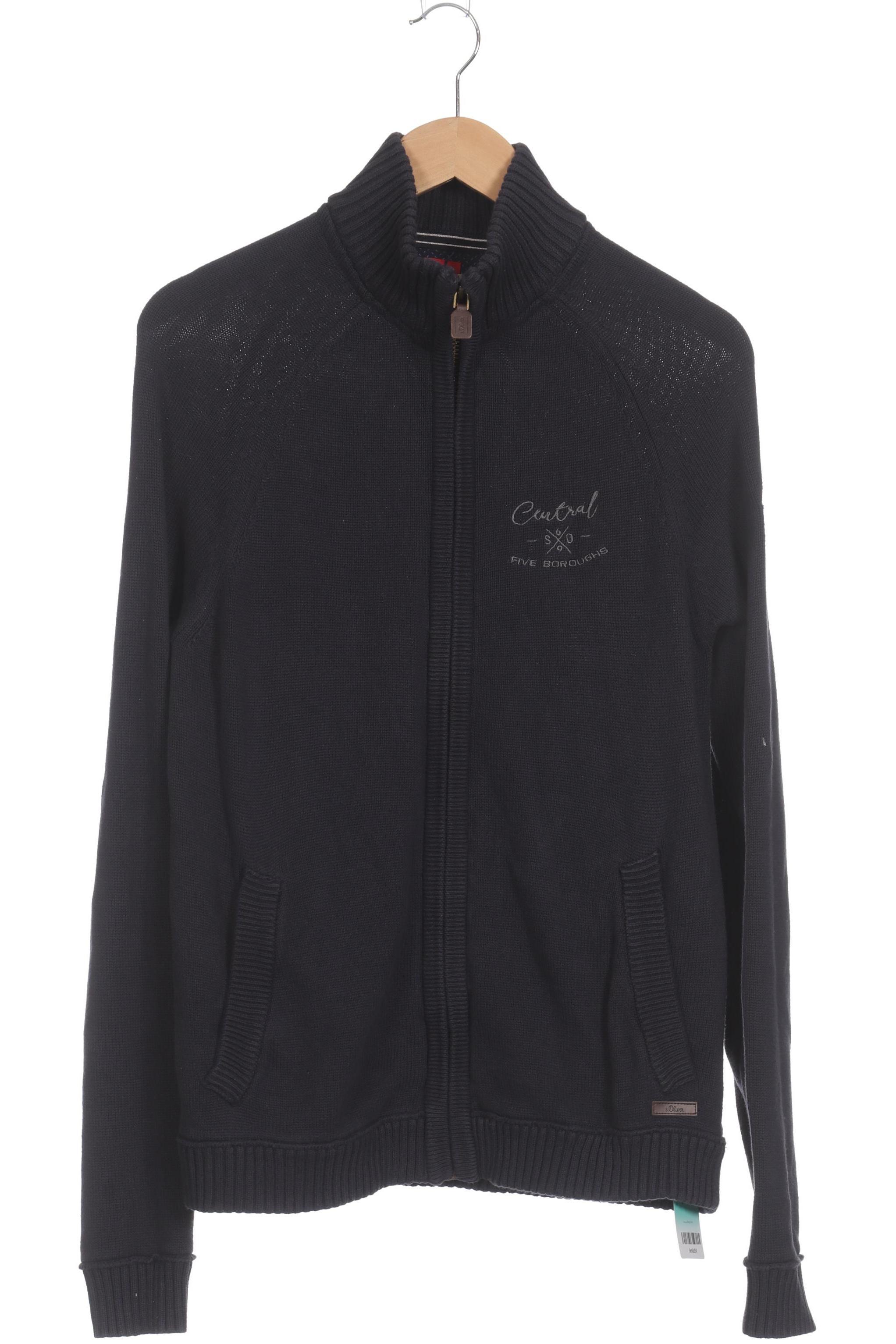 Thumbnail - s.Oliver Herren Strickjacke, blau, Gr.