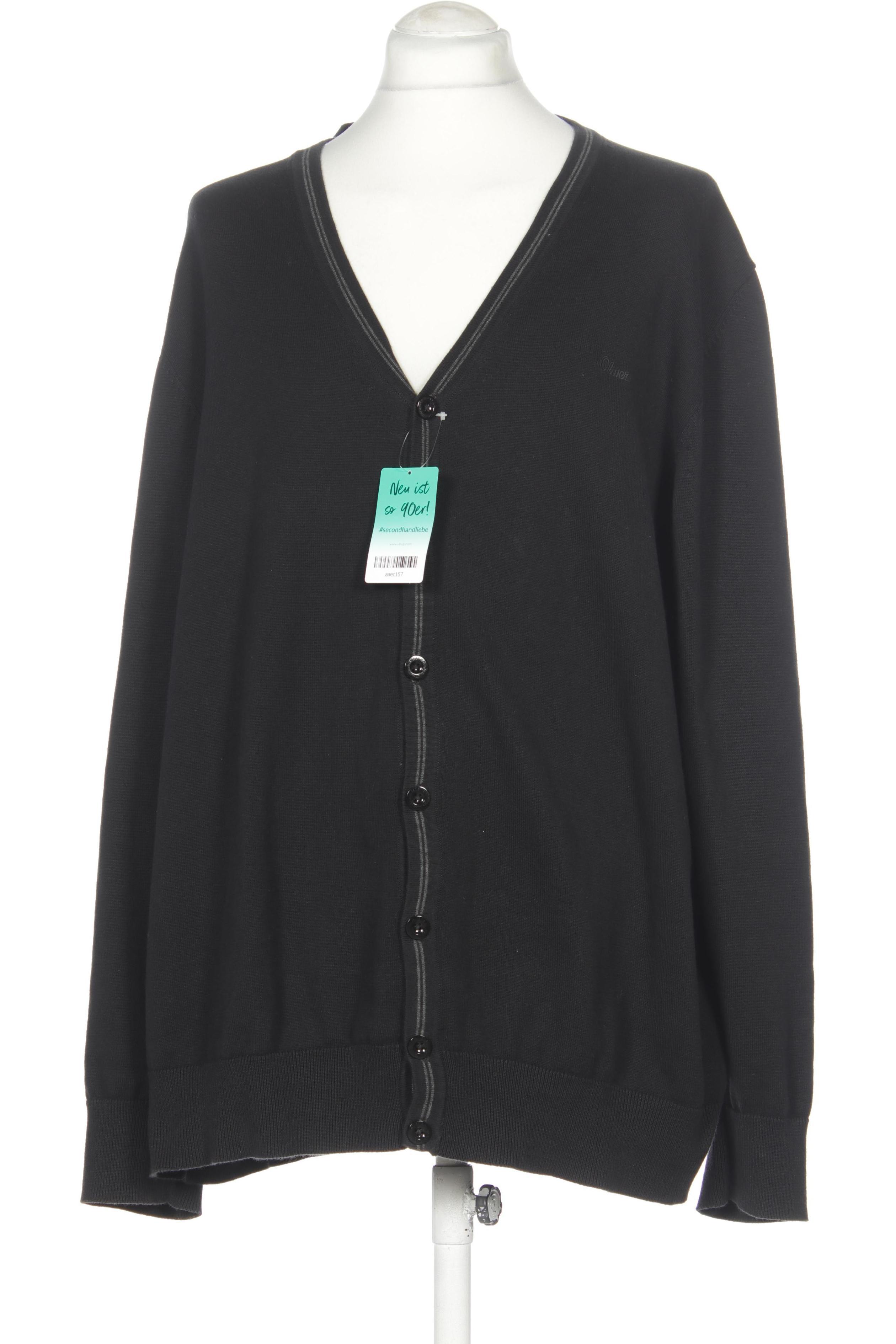 Thumbnail - s.Oliver Herren Strickjacke, schwarz, Gr.