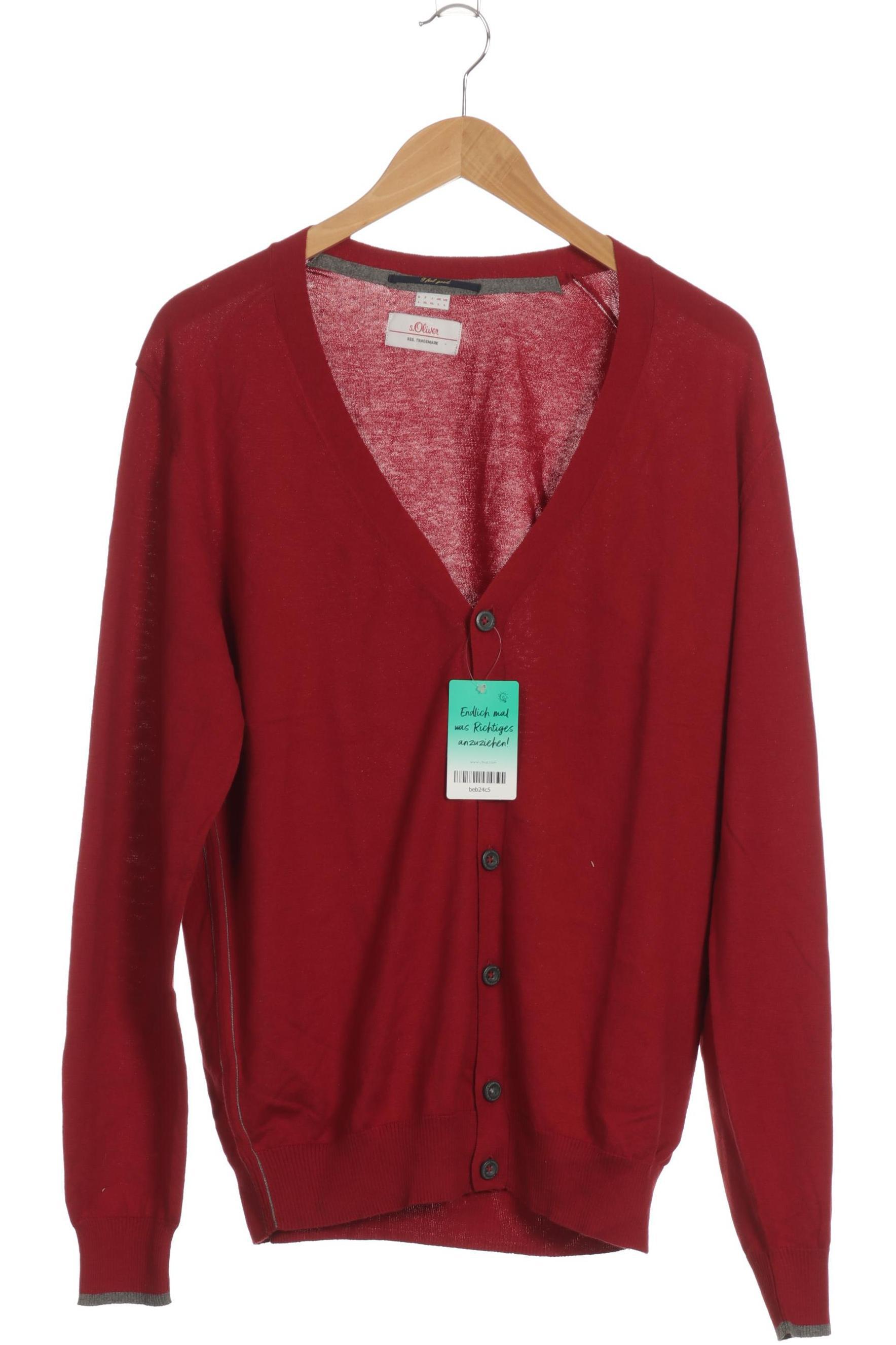 

s.Oliver Herren Strickjacke, rot, Gr.