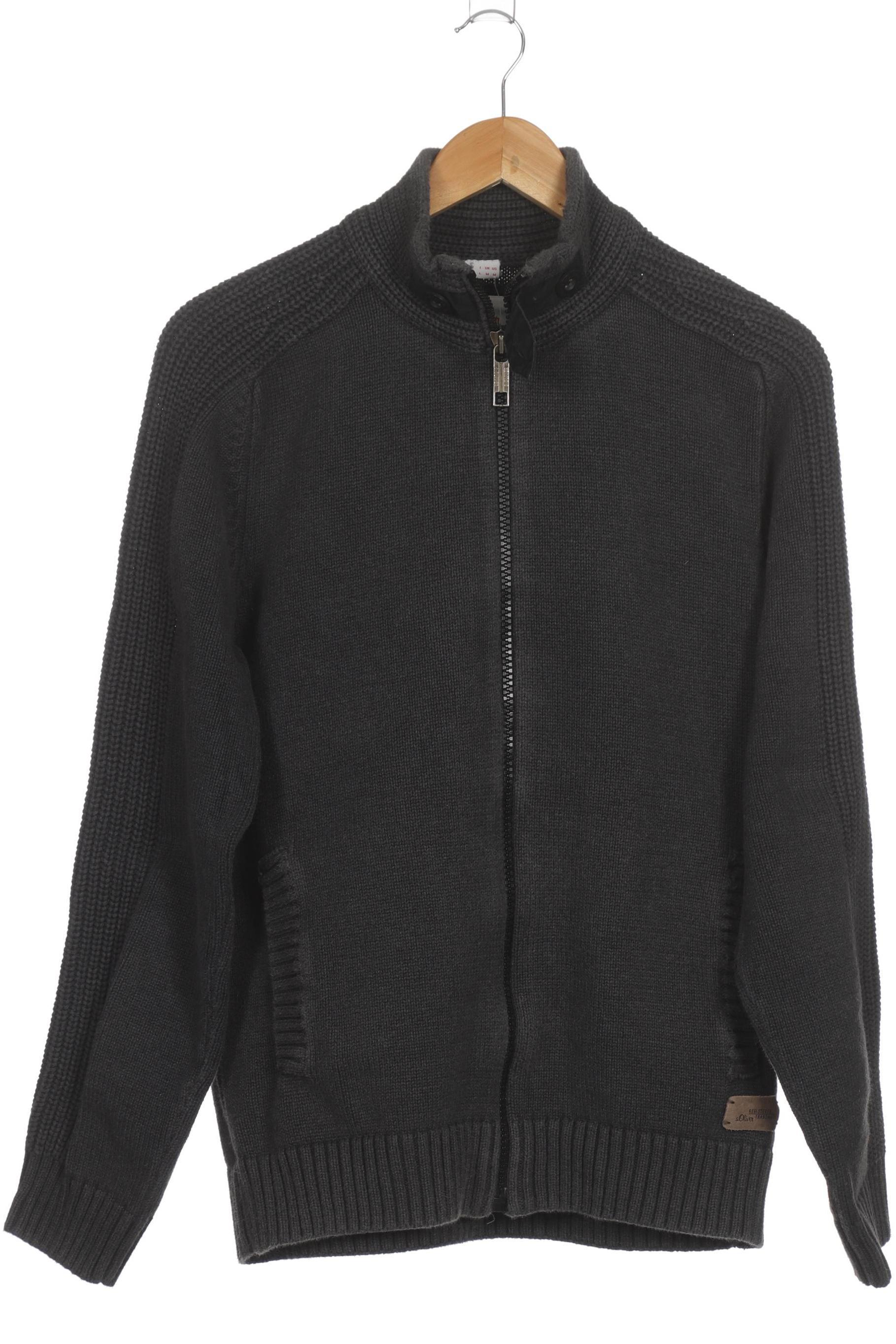 Thumbnail - s.Oliver Herren Strickjacke, grau, Gr.