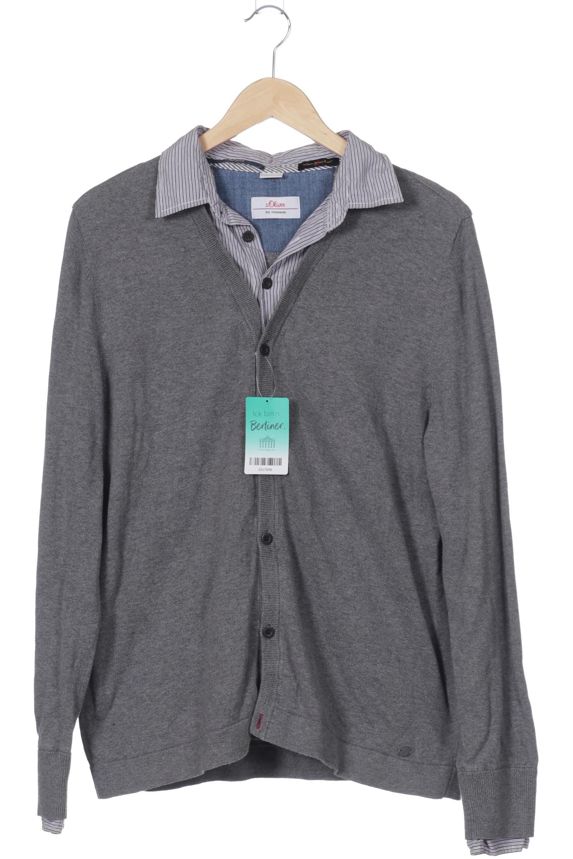 

s.Oliver Herren Strickjacke, grau, Gr.