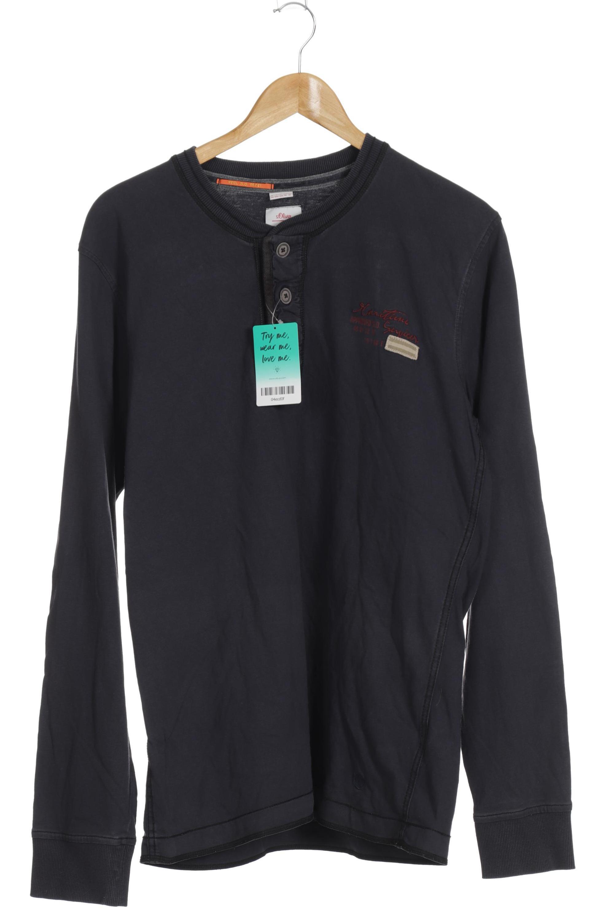 

s.Oliver Herren Sweatshirt, blau, Gr.