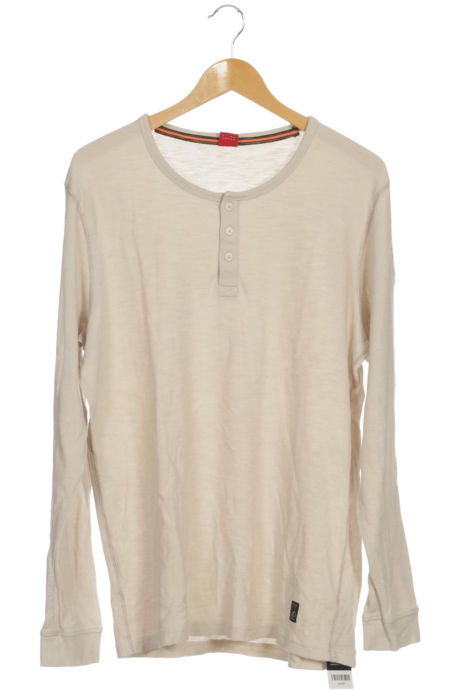 

s.Oliver Herren Langarmshirt, beige, Gr.