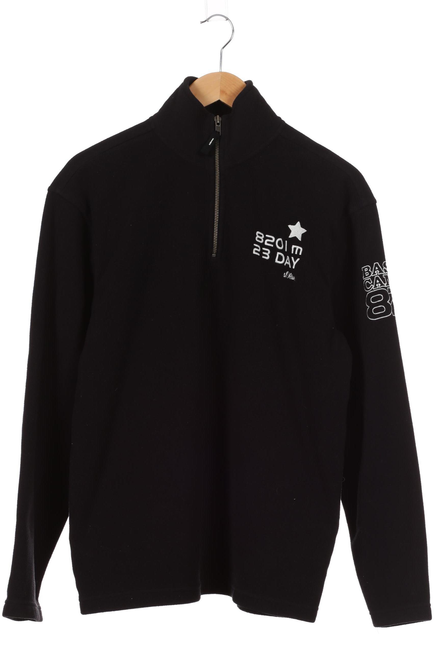 

s.Oliver Herren Sweatshirt, schwarz, Gr.
