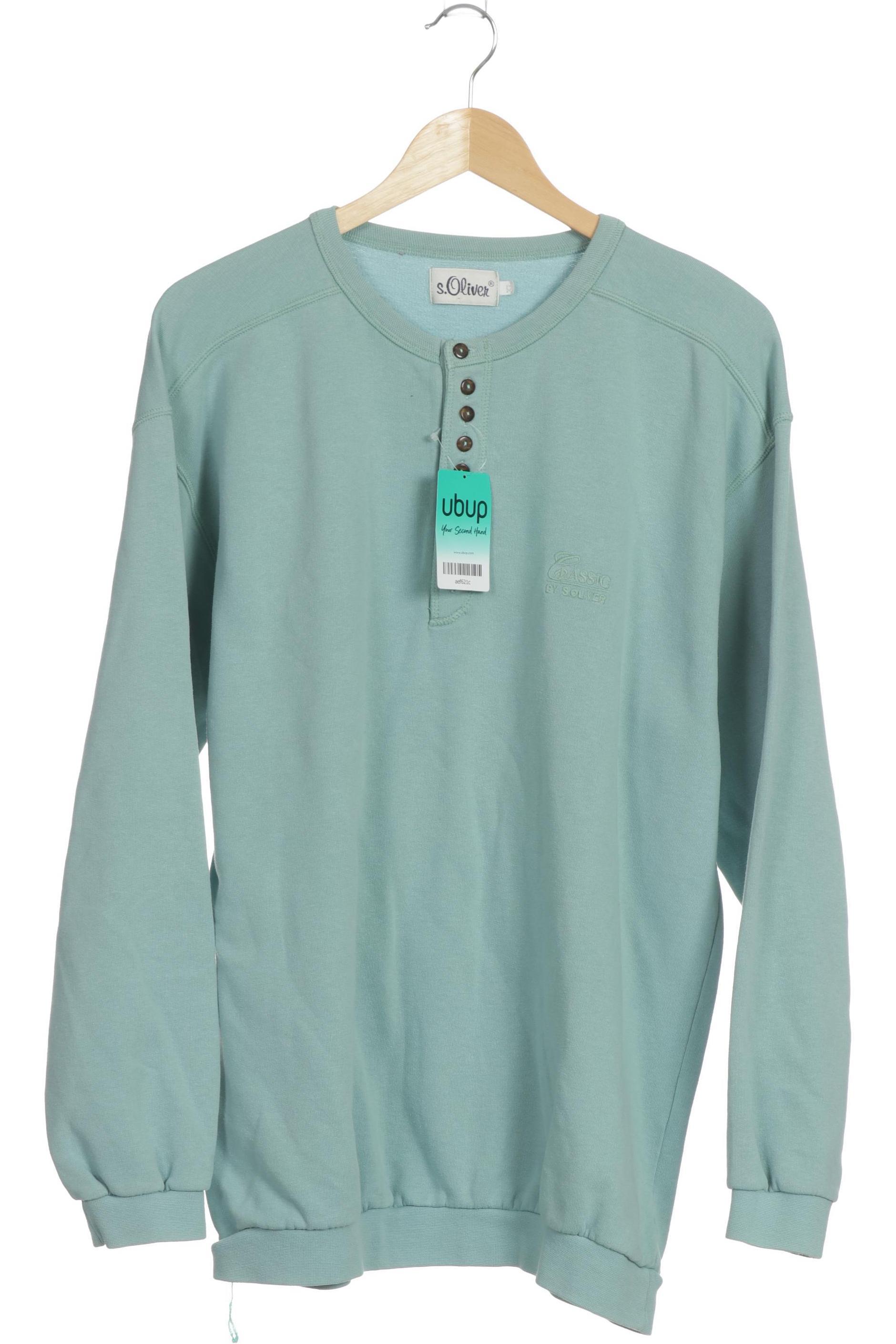 

s.Oliver Herren Sweatshirt, türkis, Gr.
