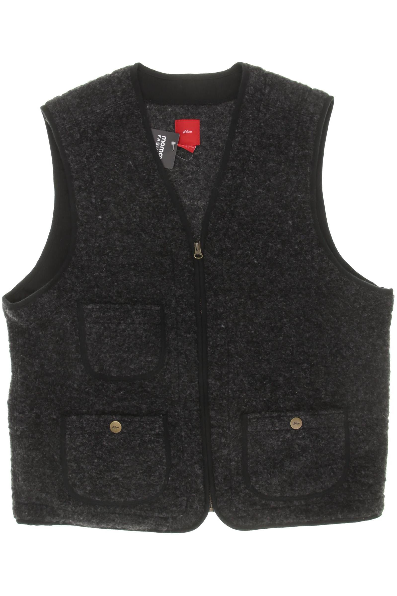 

s.Oliver Herren Weste, schwarz, Gr.