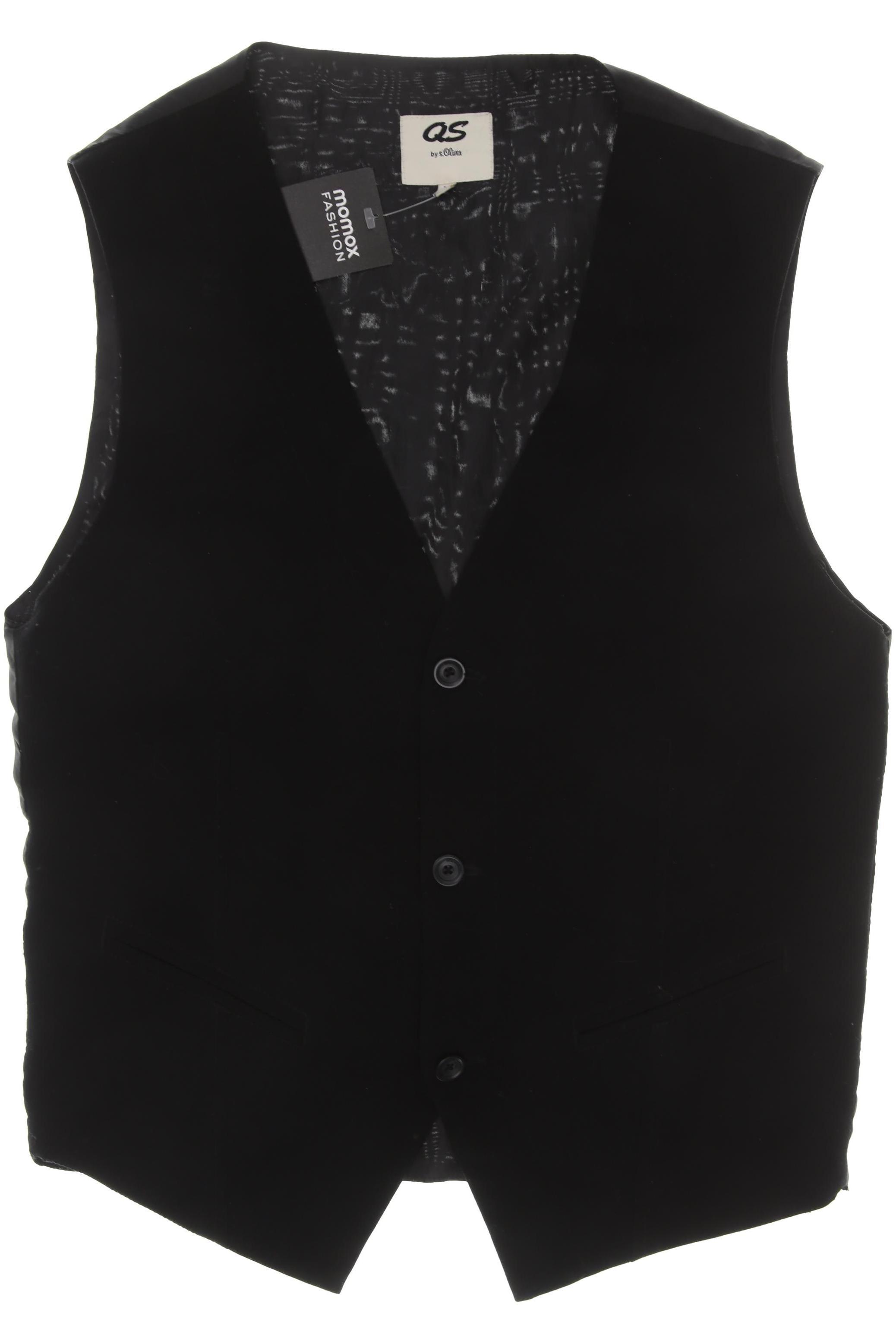 

s.Oliver Herren Weste, schwarz, Gr.