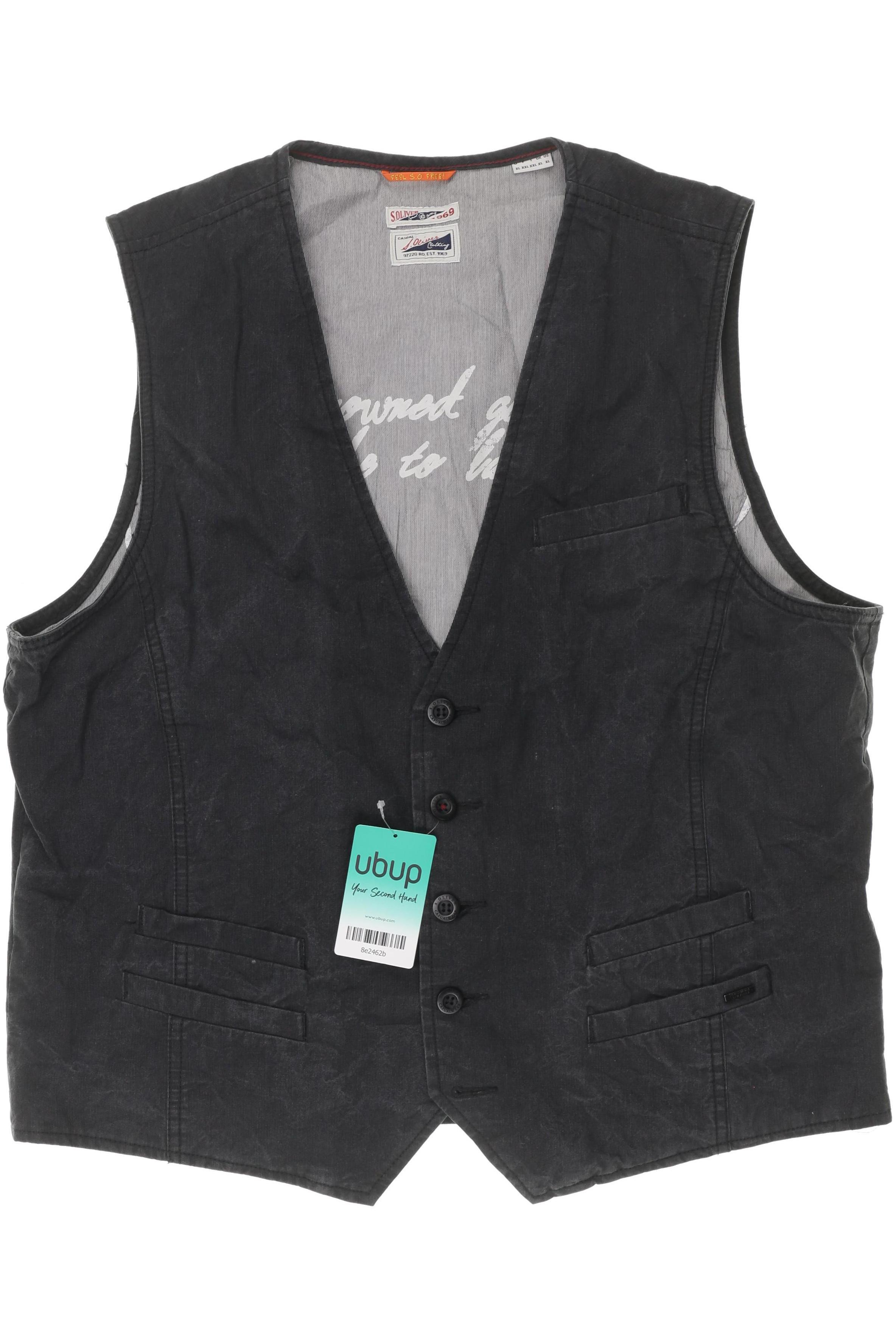 

s.Oliver Herren Weste, grau, Gr.