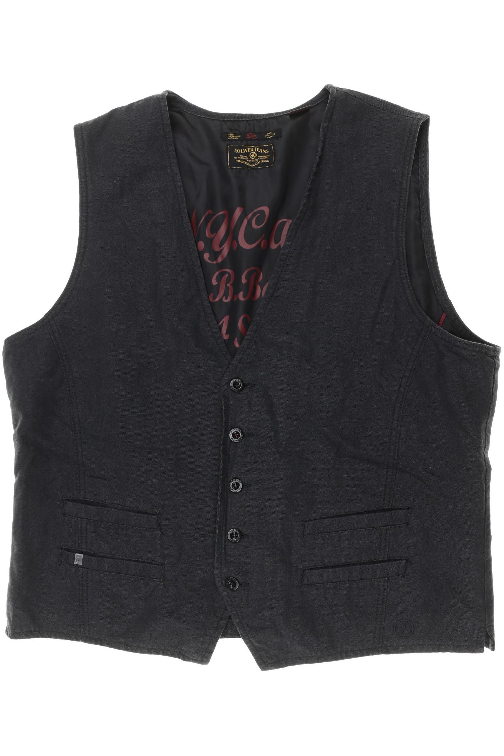 

s.Oliver Herren Weste, grau, Gr.