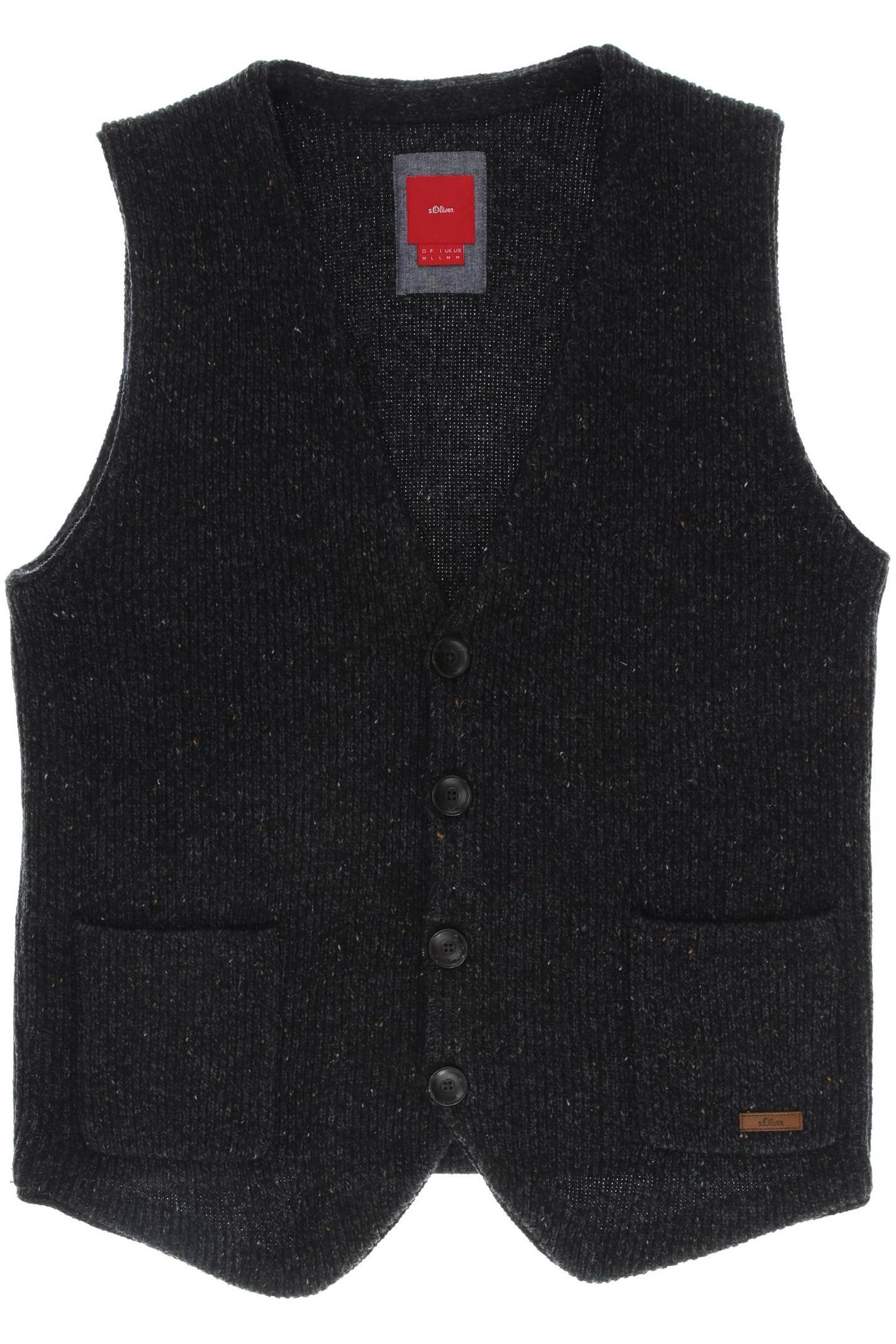 

s.Oliver Herren Weste, grau, Gr.