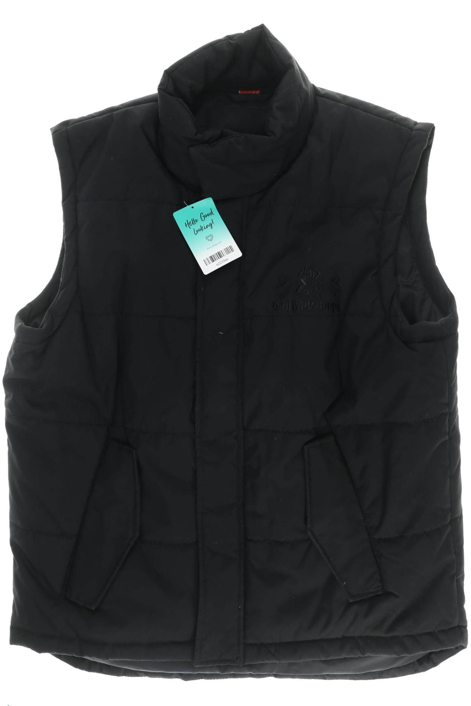 

s.Oliver Herren Weste, schwarz, Gr.