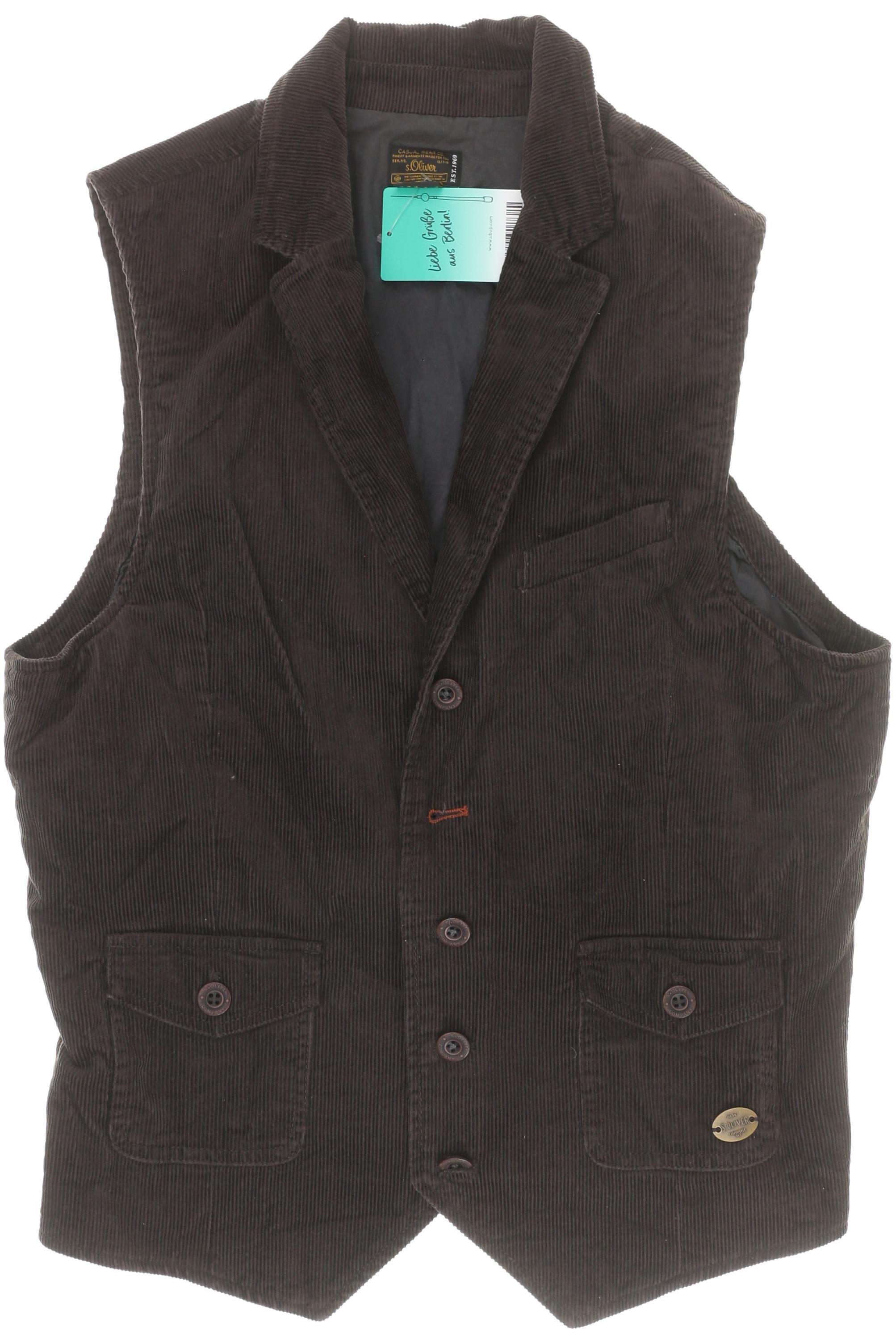 

s.Oliver Herren Weste, braun, Gr.