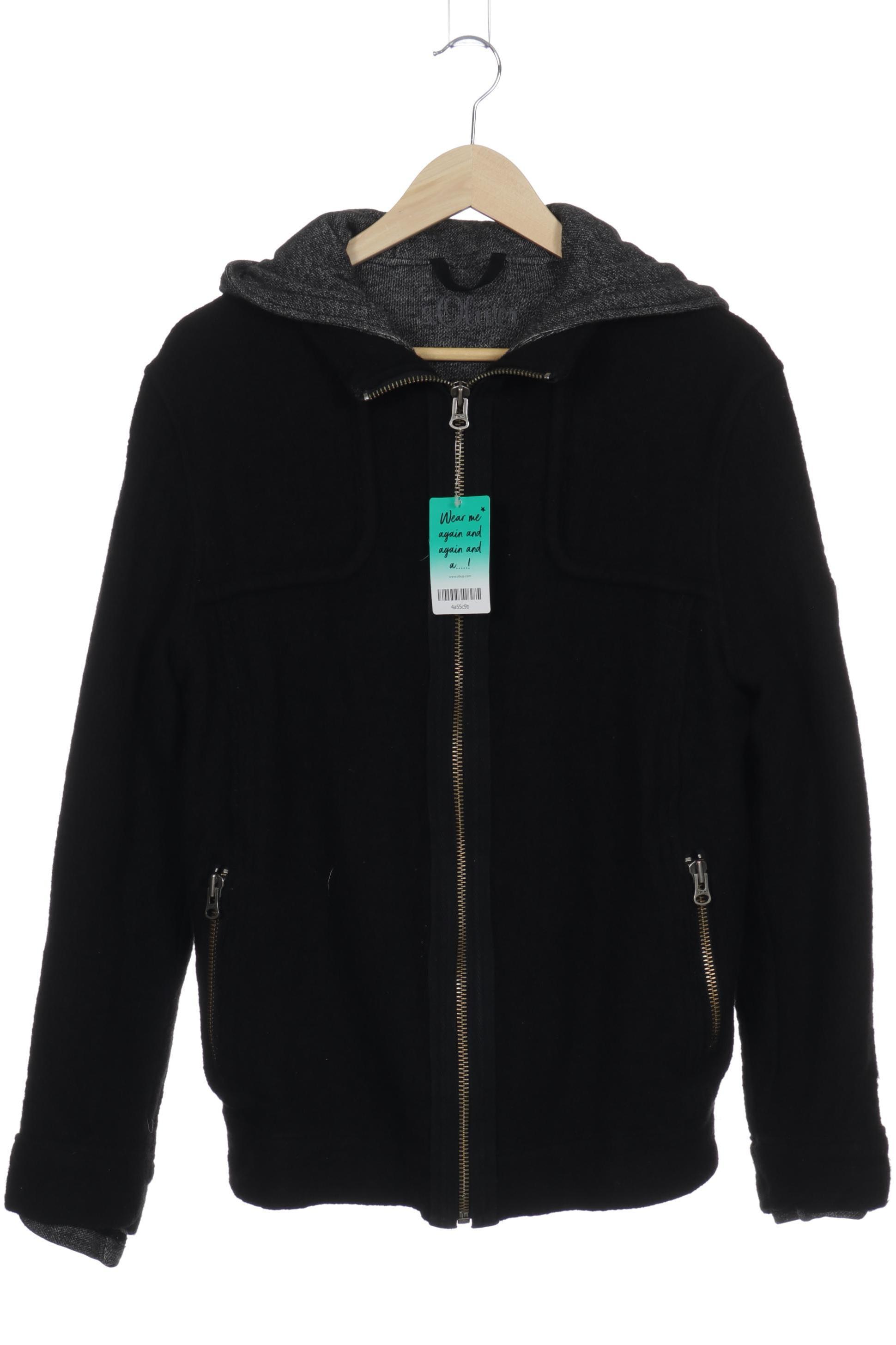 

s.Oliver Jungen Jacke, schwarz, Gr. 176