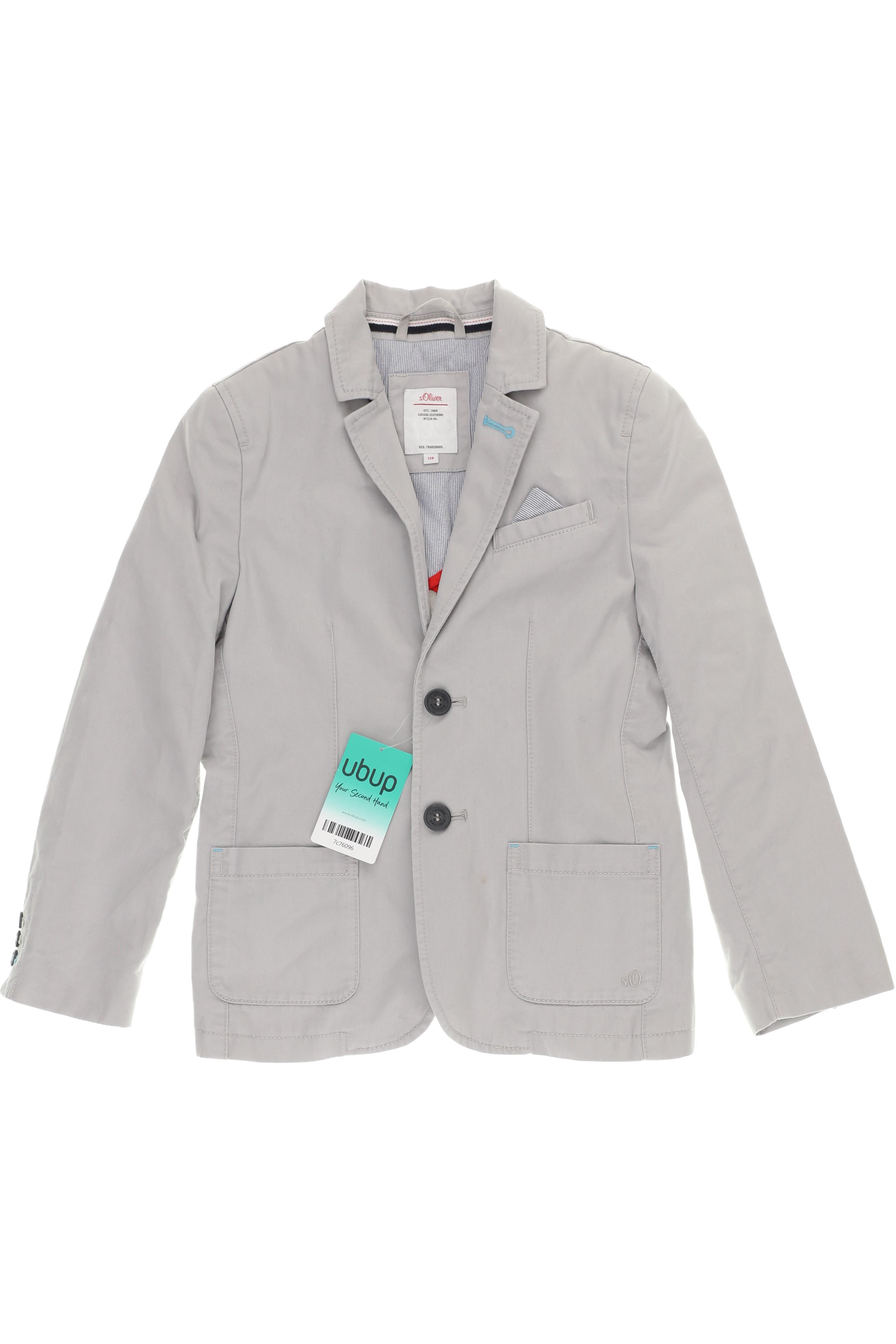 

s.Oliver Jungen Jacke, grau, Gr. 128