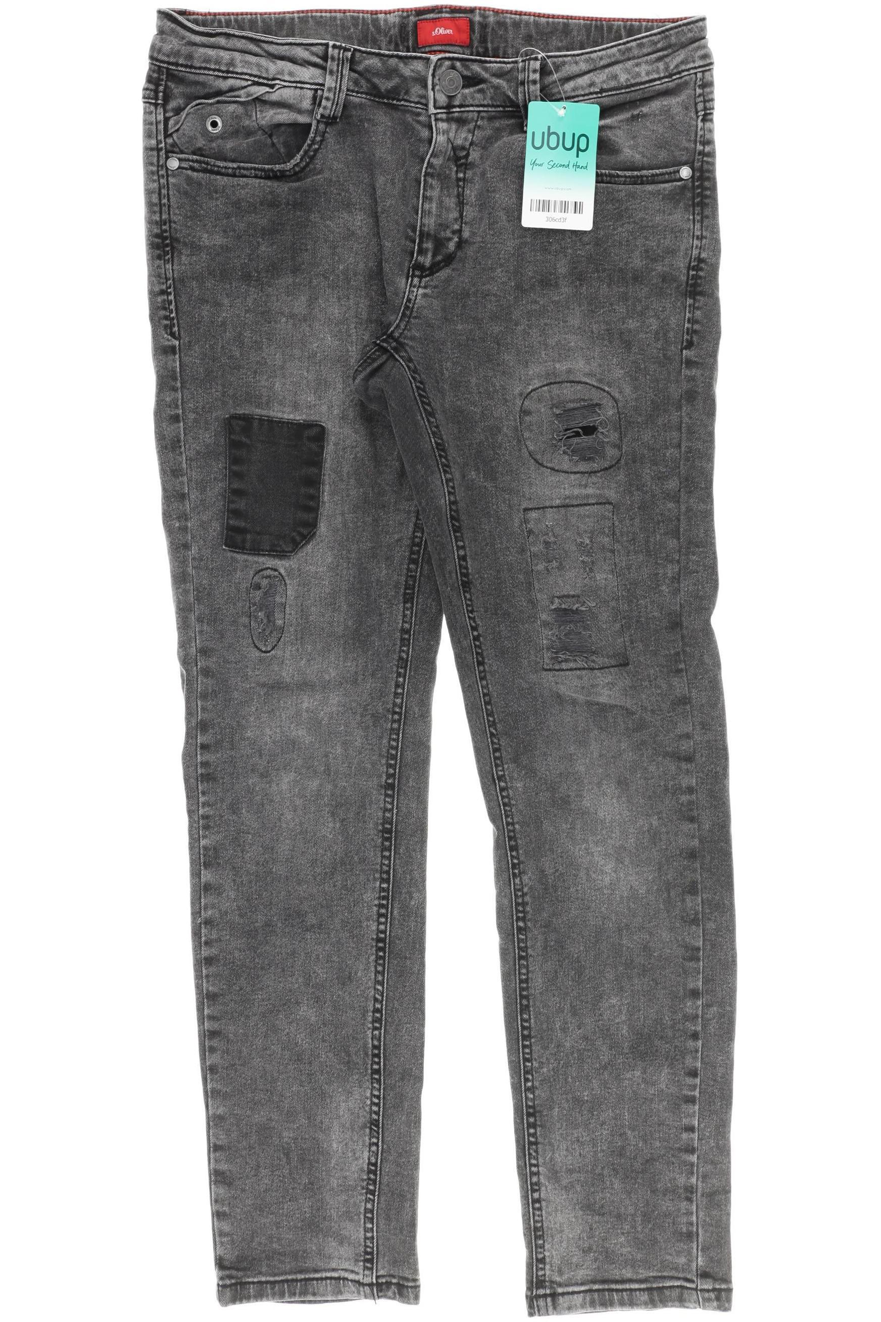 

s.Oliver Jungen Jeans, schwarz, Gr. 158
