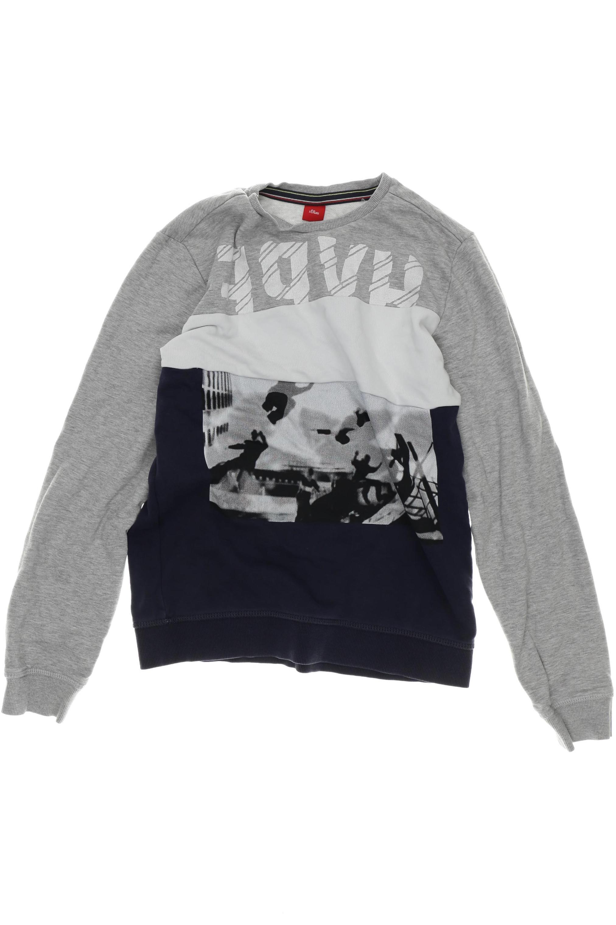 

s.Oliver Jungen Hoodies & Sweater, grau, Gr. 164