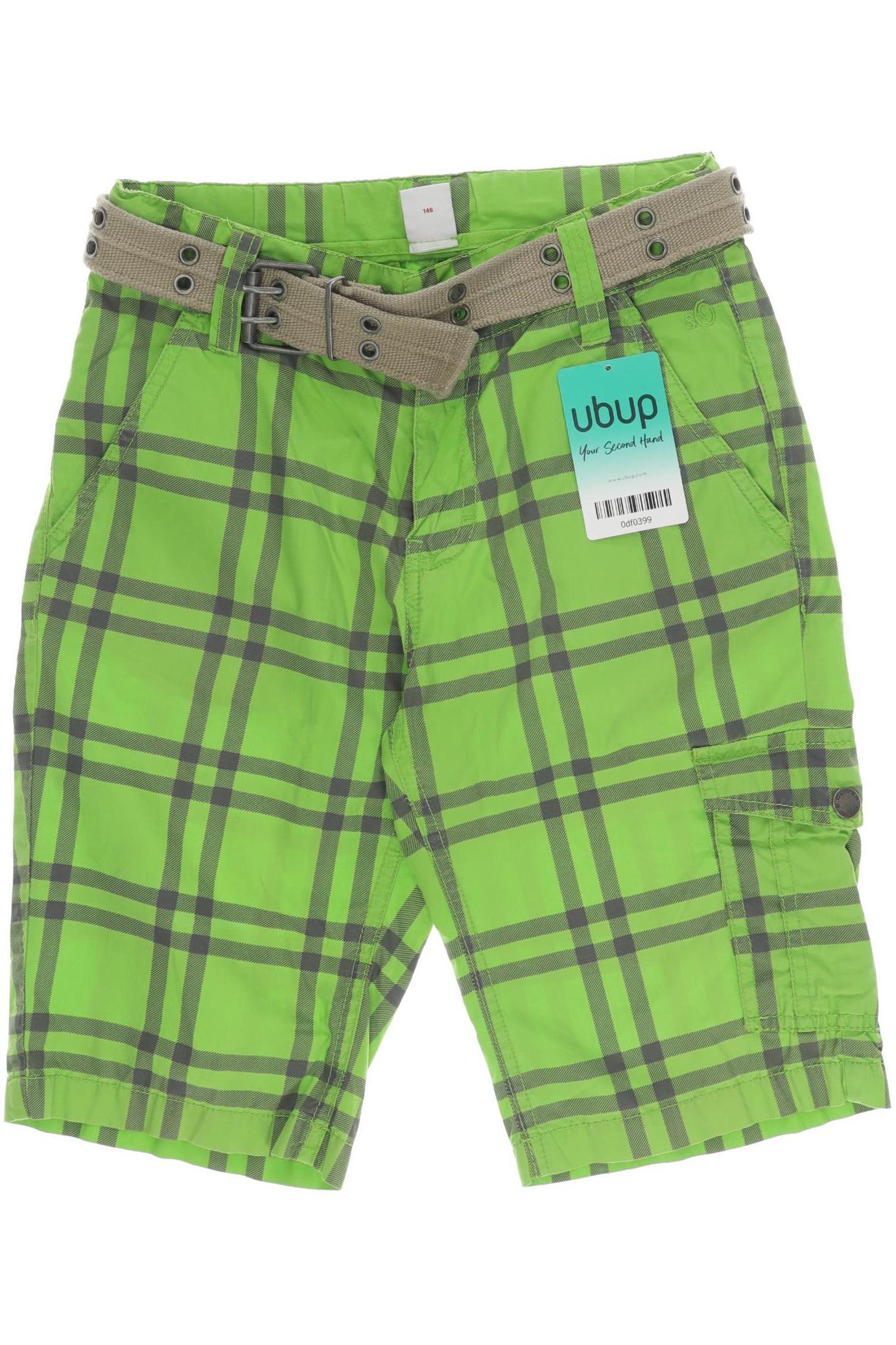 

s.Oliver Jungen Shorts, grün, Gr. 146