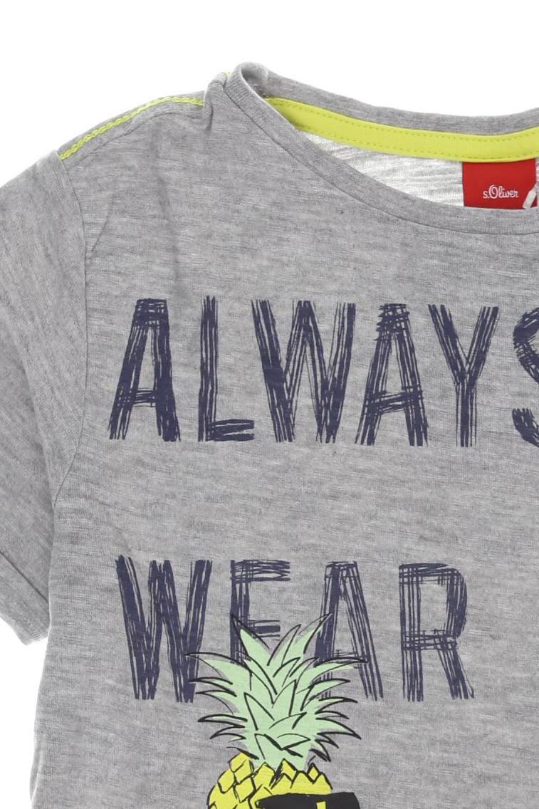 Thumbnail - s.Oliver Jungen T-Shirt, grau, Gr. 116