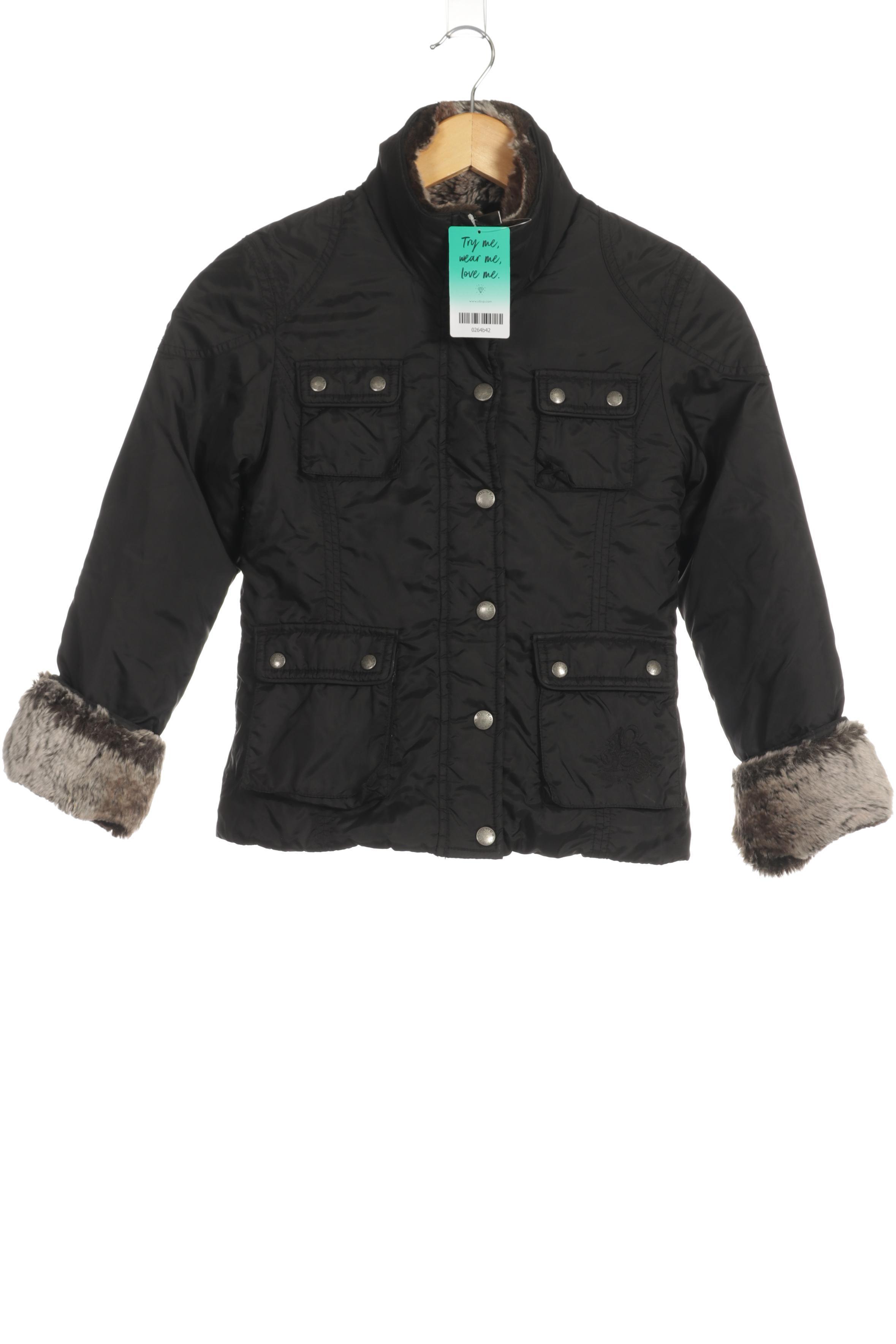 

s.Oliver Mädchen Jacke, schwarz, Gr. 158