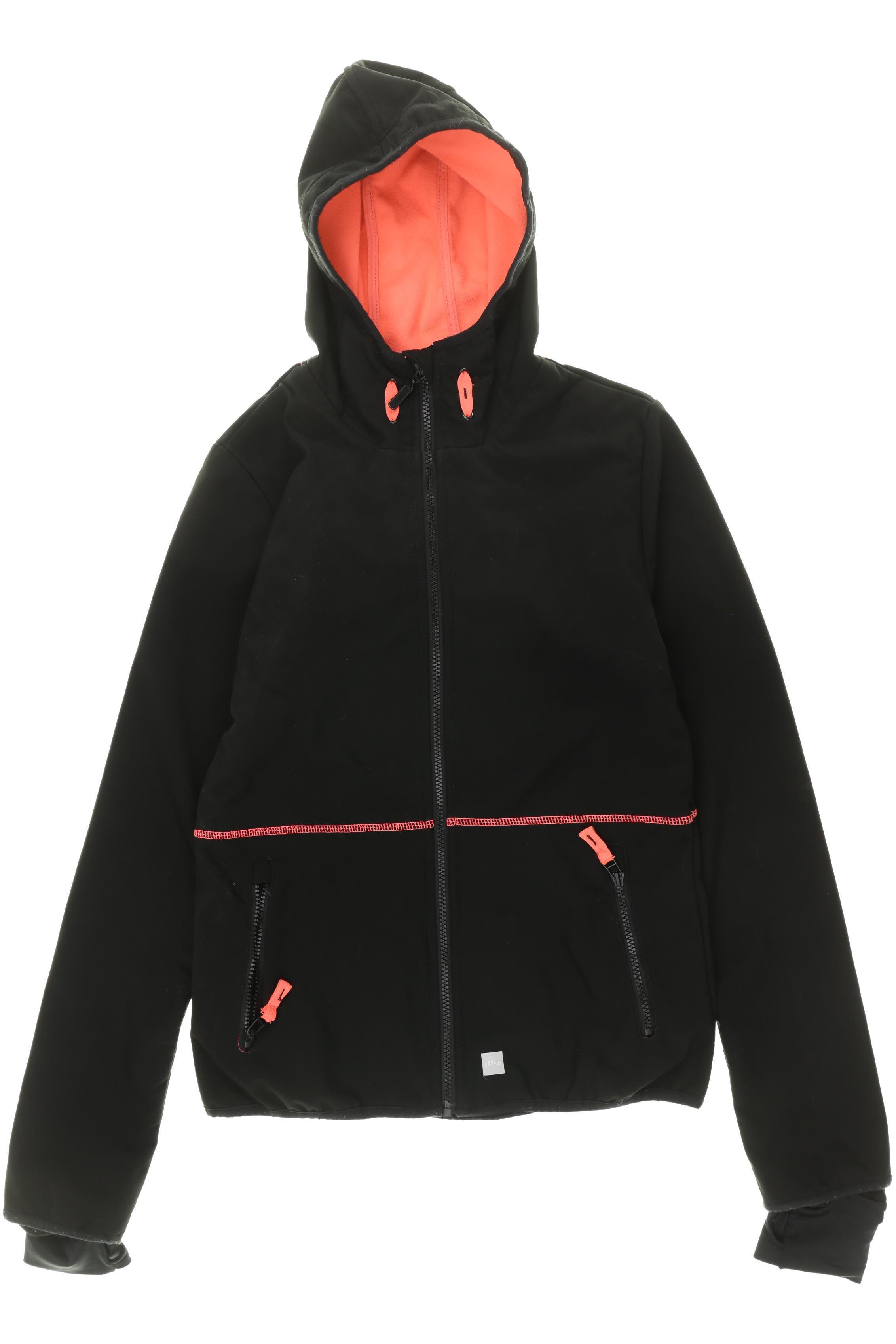 

s.Oliver Mädchen Jacke, schwarz, Gr. 176
