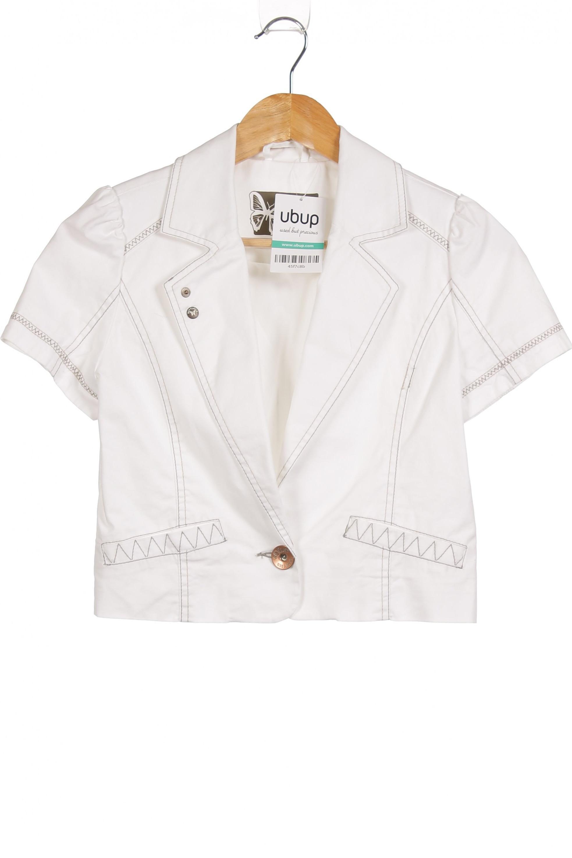 

s.Oliver Mädchen Jacke, weiß, Gr.