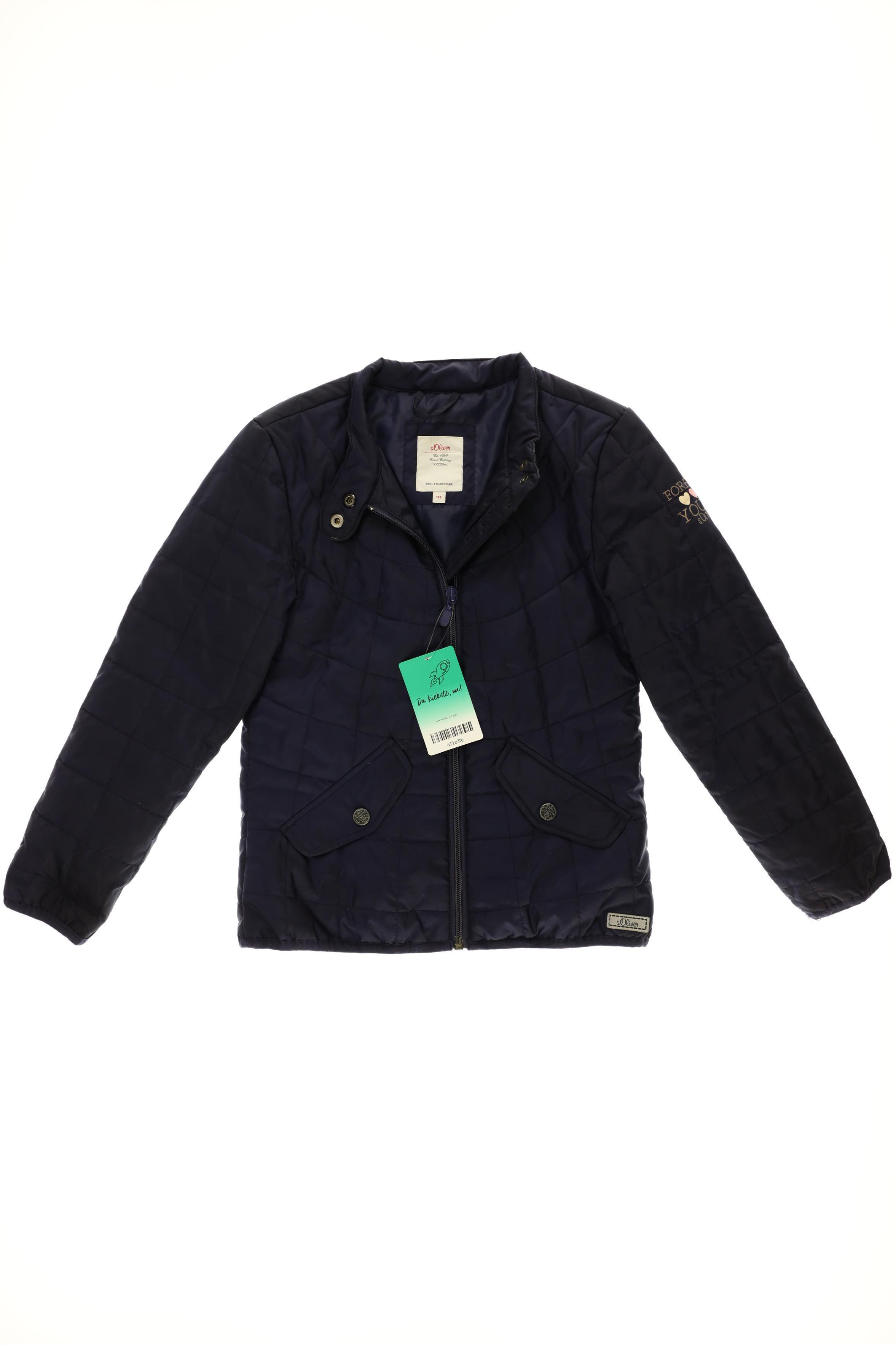 

s.Oliver Mädchen Jacke, blau, Gr. 128