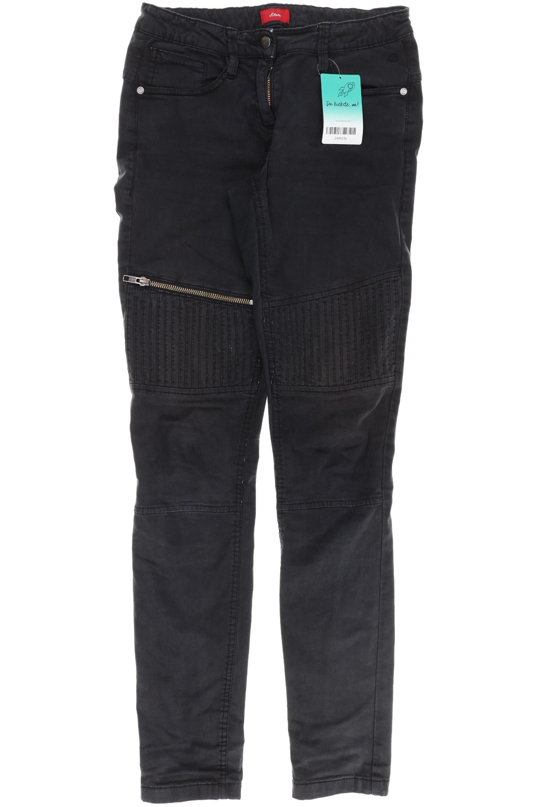 

s.Oliver Mädchen Jeans, schwarz, Gr. 170